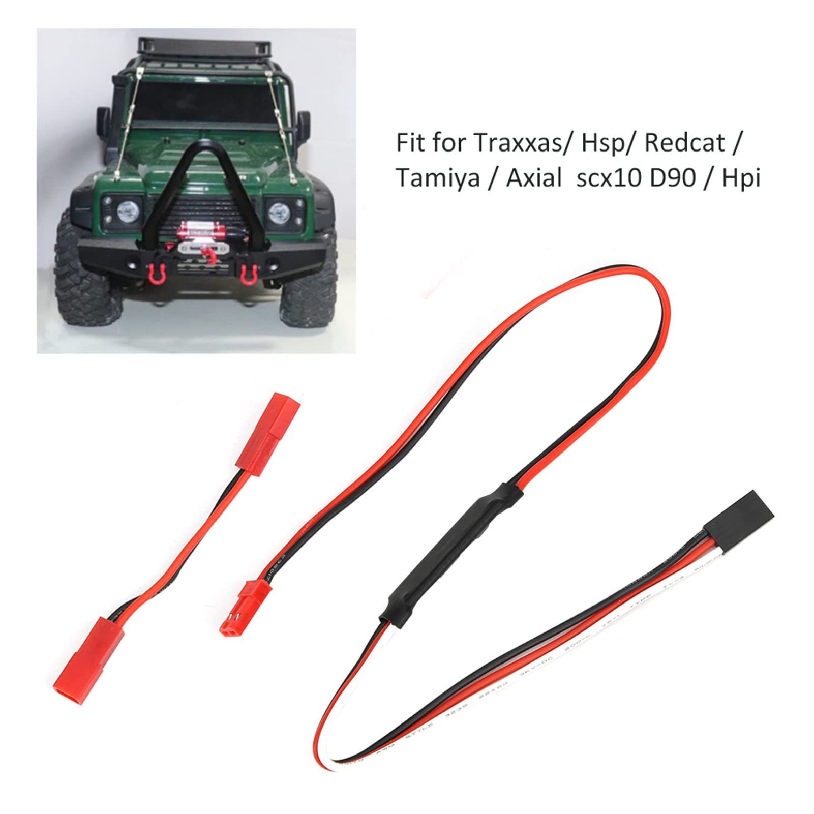 Heavy Duty Winch Remote Control for Traxxas RC Cars - Universal RC Winch Controller with Adapter Plug - Durable Off-Road Accessory for Crawlers, Rock Racing & Trail Adventures