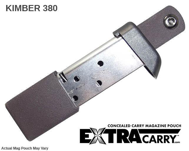Kimber Micro 380 7 Round Magazine Pouch - Concealed Carry & Range Accessories for Compact Pistols