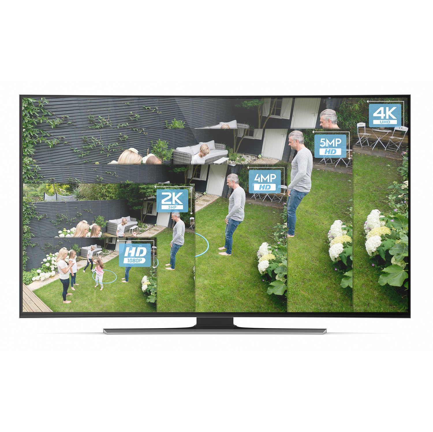 Amcrest 4K 16CH NVR NV4116-A2 Network Video Recorder with 2TB HDD - Supports 16 x 8MP/4K IP Cameras, 1080p/3MP/4MP/5MP/8MP Resolution - Ideal for Home Security, Business Surveillance & 24/7 Monitoring
