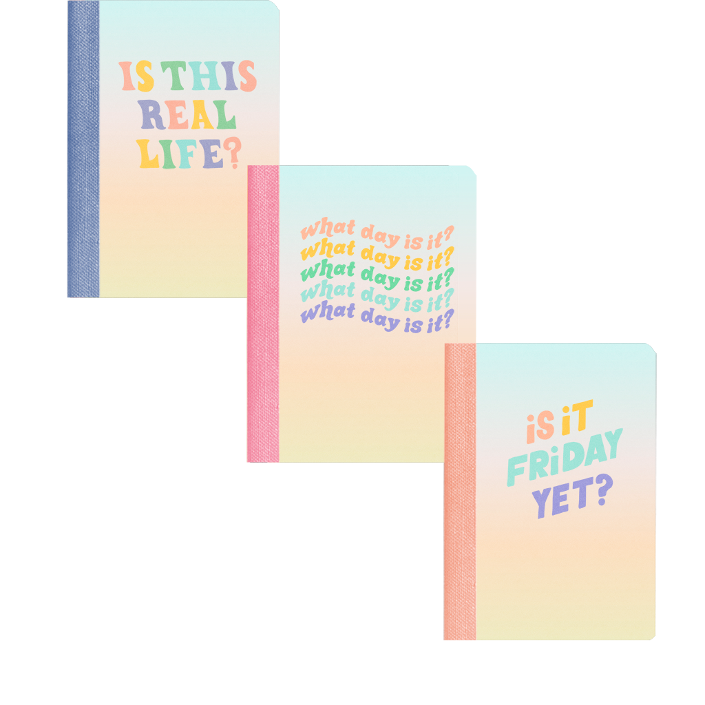 Mini Notebook Set - Cute Pocket Notebooks for Journaling, Notes & Gifts | Portable Travel Notebook for Students, Office & Daily Use
