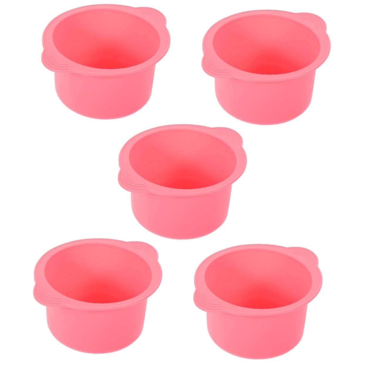 5PCS Pink Hair Removal Waxing Kit - Wax Warmer Pot, Wax Strips, Depilator, Ingrown Wax Warmer Bowl & Night Light - Professional At-Home Waxing for Legs, Arms, Bikini Line & Facial Hair Removal