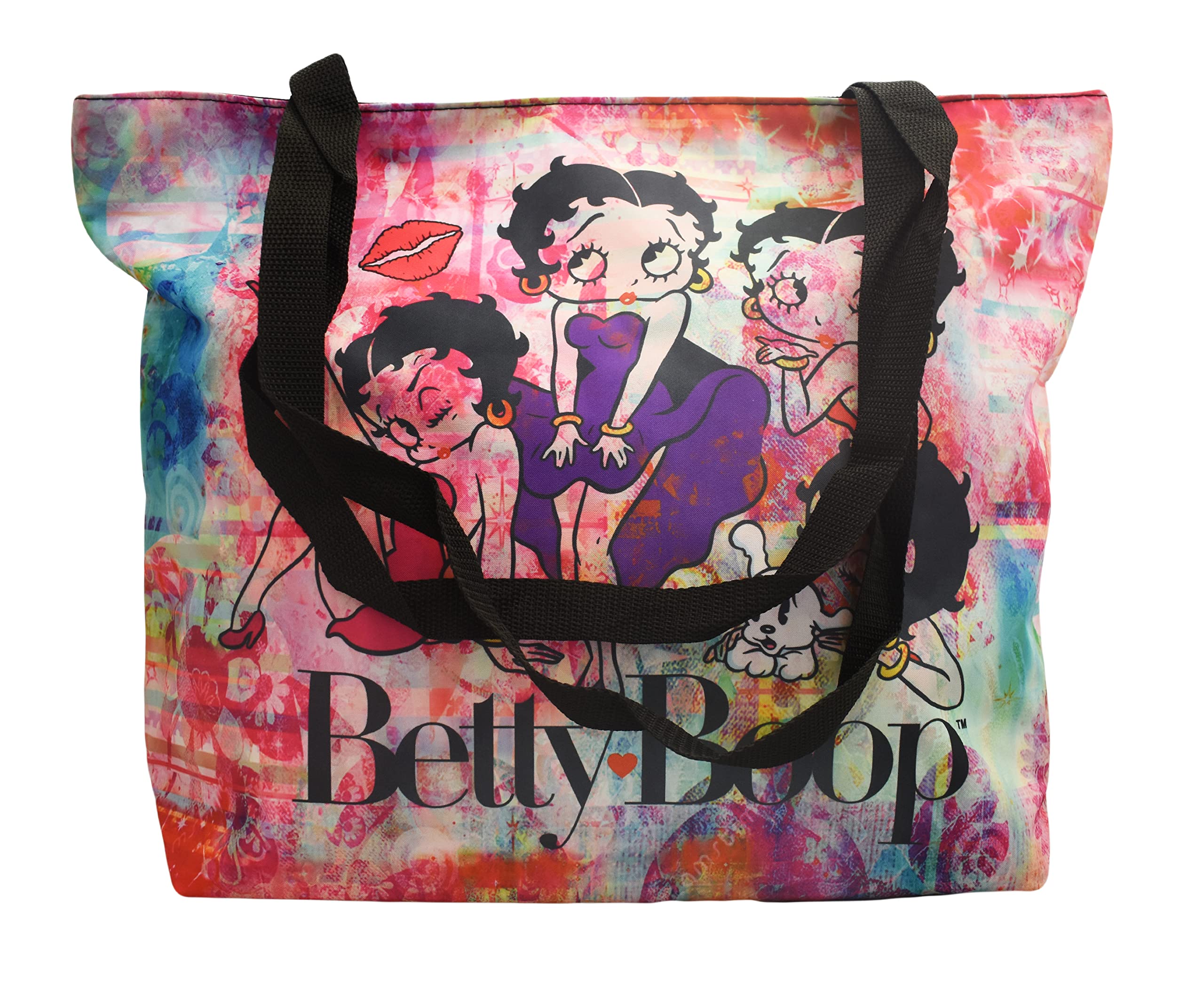 Betty Boop Canvas Tote Bag for Women - Stylish & Durable Shopping, Beach & Work Bag - Perfect for Groceries, Travel & Everyday Use