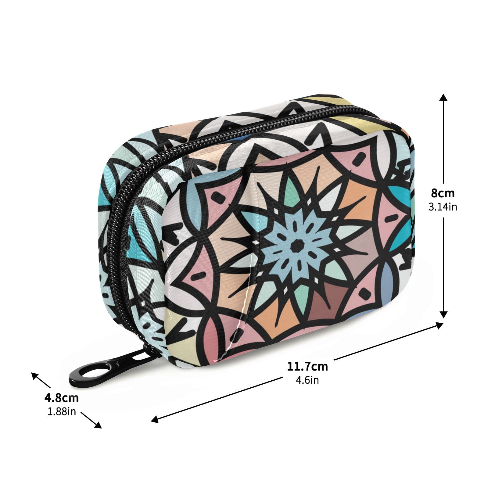 7-Day Pill Organizer Box - Weekly Travel Pill Case with Daily Compartments for Vitamins & Medication - Compact Portable Medicine Dispenser for Purse, Home & Travel - Perfect for Daily Use, Vacations & On-the-Go
