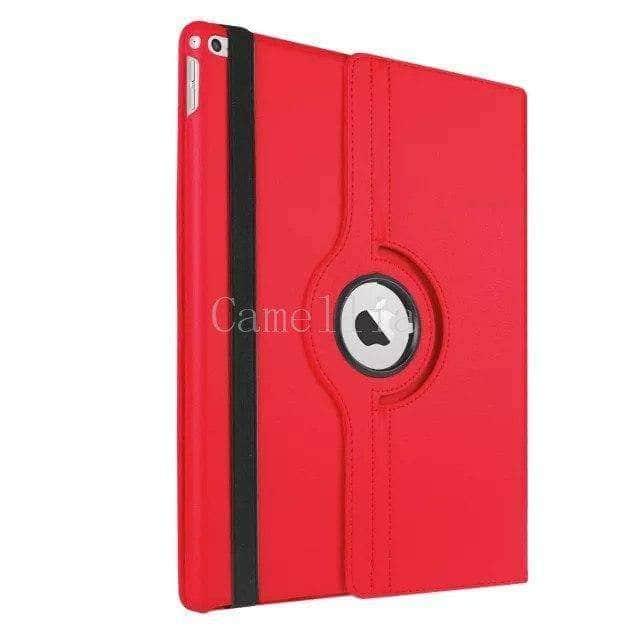Apple iPad Pro (2015) Genuine Leather 360° Rotating Stand Smart Case - Perfect for Home, Office & Travel Use