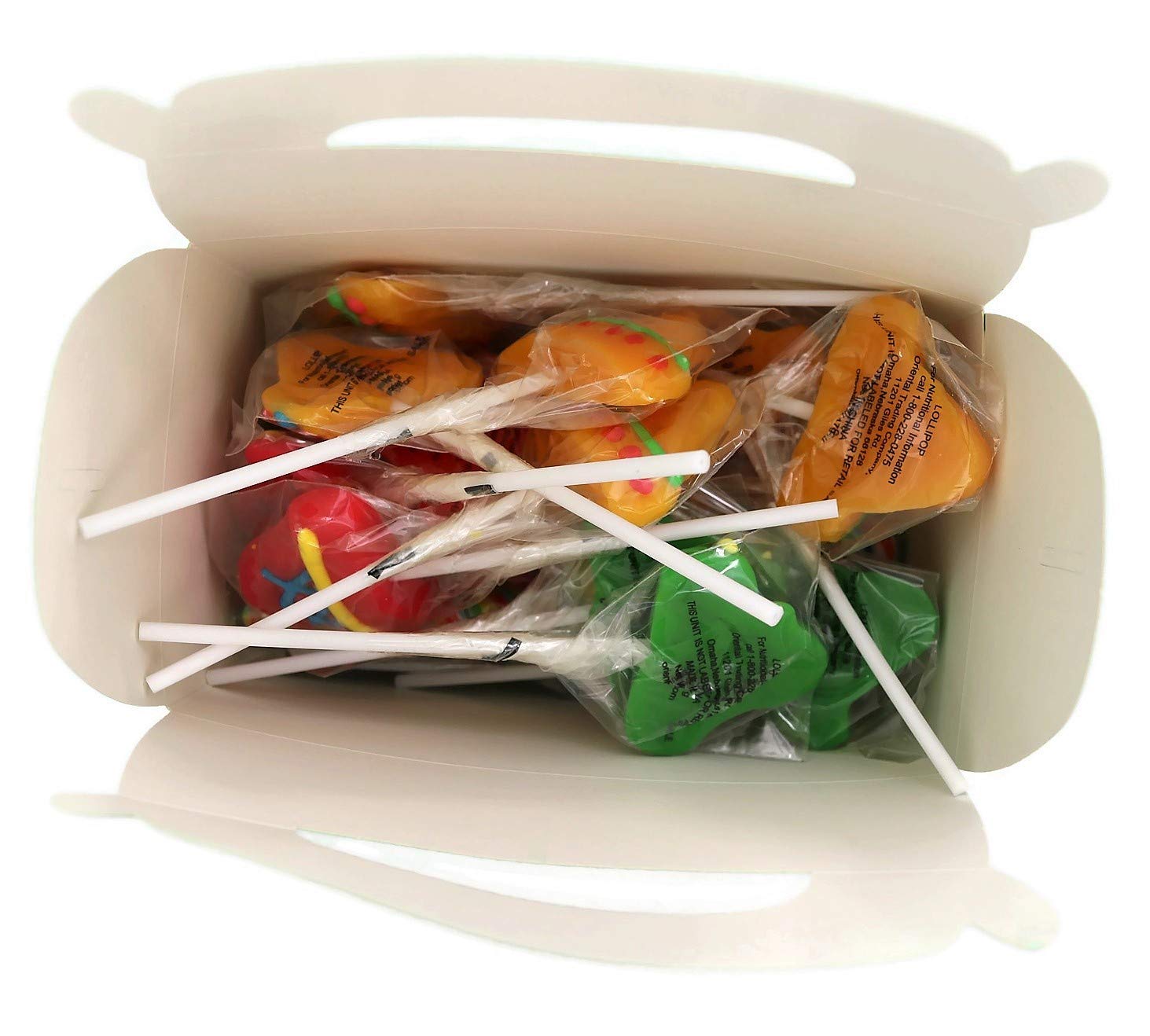 Zugar Land Green Treat Favor Boxes (12 Pack) - Eco-Friendly Paper Gift Boxes for Candy, Lollipops & Party Favors - Perfect for Birthday Parties, Baby Showers & Wedding Celebrations