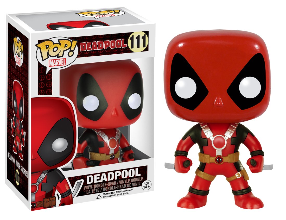Funko POP Marvel: Deadpool with Two Swords Action Figure Collectible - Perfect for Marvel Fans, Office Desk Decor & Superhero Gift Ideas