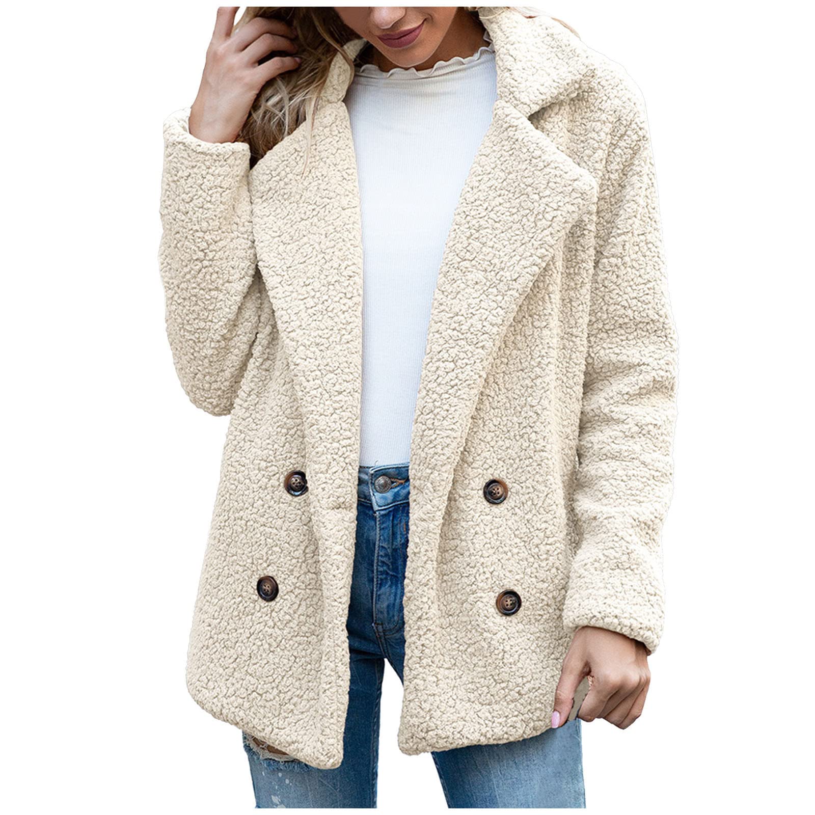 Posijego Women's Winter Fall Crop Jacket - Thermal Bandeau Jacket Outfit for Women | Cozy Fleece Lined Warm Jacket for Cold Weather | Perfect for Fall Fashion, Winter Layering & Outdoor Activities
