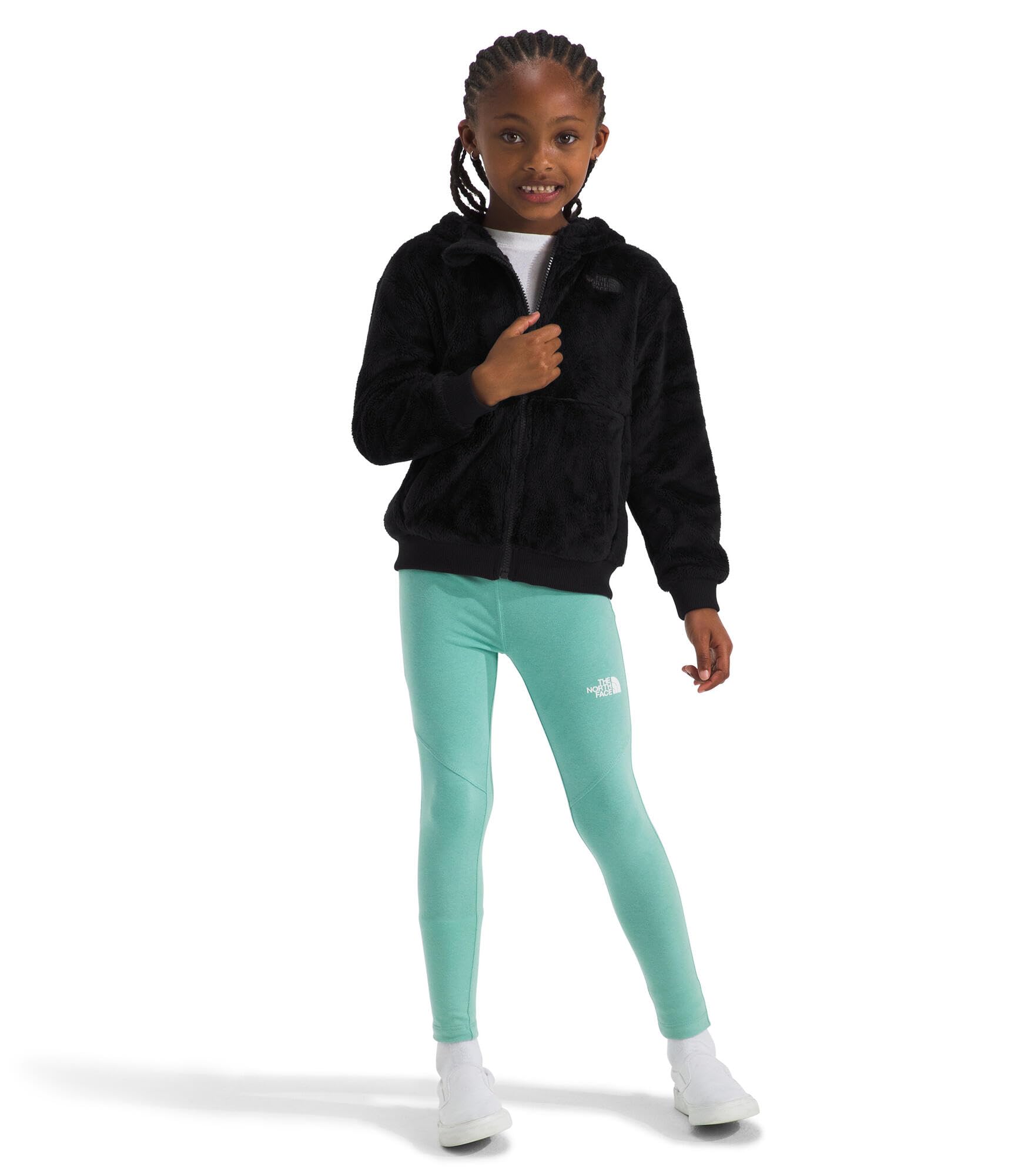 The North Face Kids' Osito Full Zip Fleece Hoodie - Warm & Cozy Winter Jacket for Boys & Girls - Perfect for Outdoor Play, School & Cold Weather Adventures