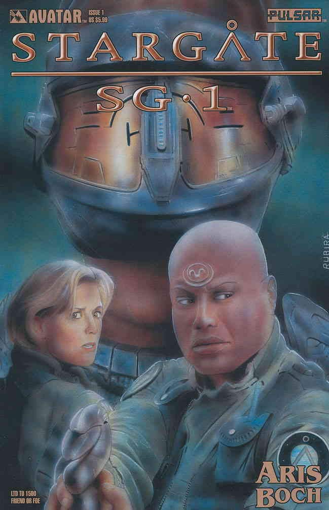 Stargate SG-1: Aris Boch #1 VF/NM Comic Book - Friend or Foe Variant Limited Edition of 1,500 | Collectible Sci-Fi Graphic Novel for Fans & Comic Enthusiasts | Perfect for Display, Gifts & Pop Culture Collections
