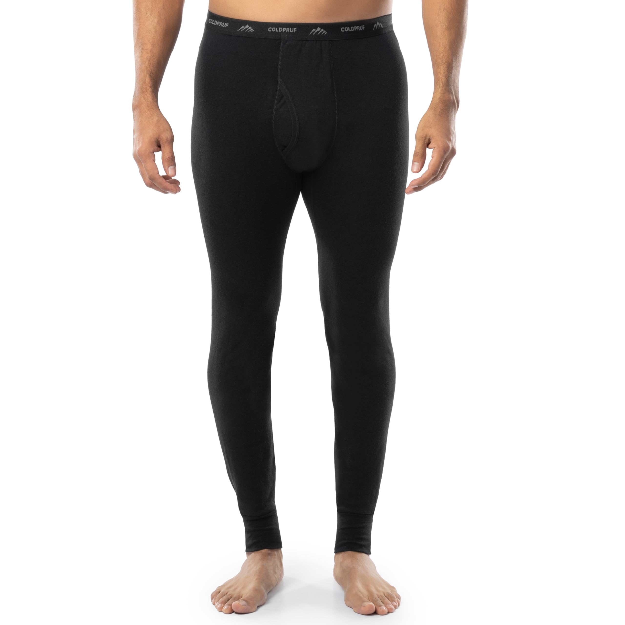ColdPruf Men's Thermal Underwear Base Layer Pants - Dual Layer Winter Activewear for Hiking, Skiing & Outdoor Activities