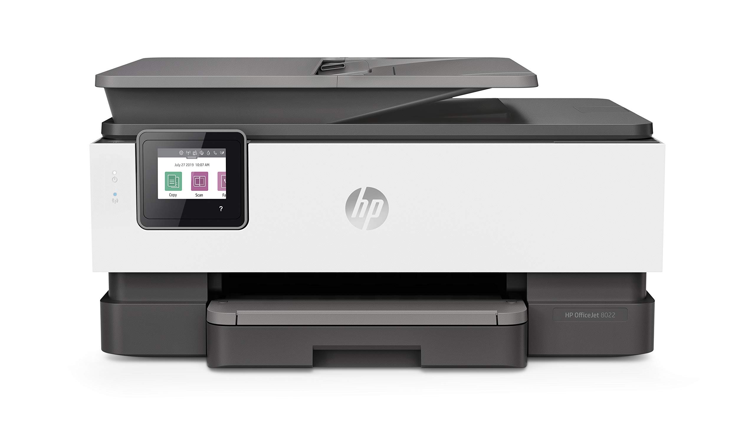 HP OfficeJet 8022 Wireless All-in-One Color Inkjet Printer with Scan, Copy & Fax | 3UC65A (Renewed) | Perfect for Home Office & Small Business Printing Needs