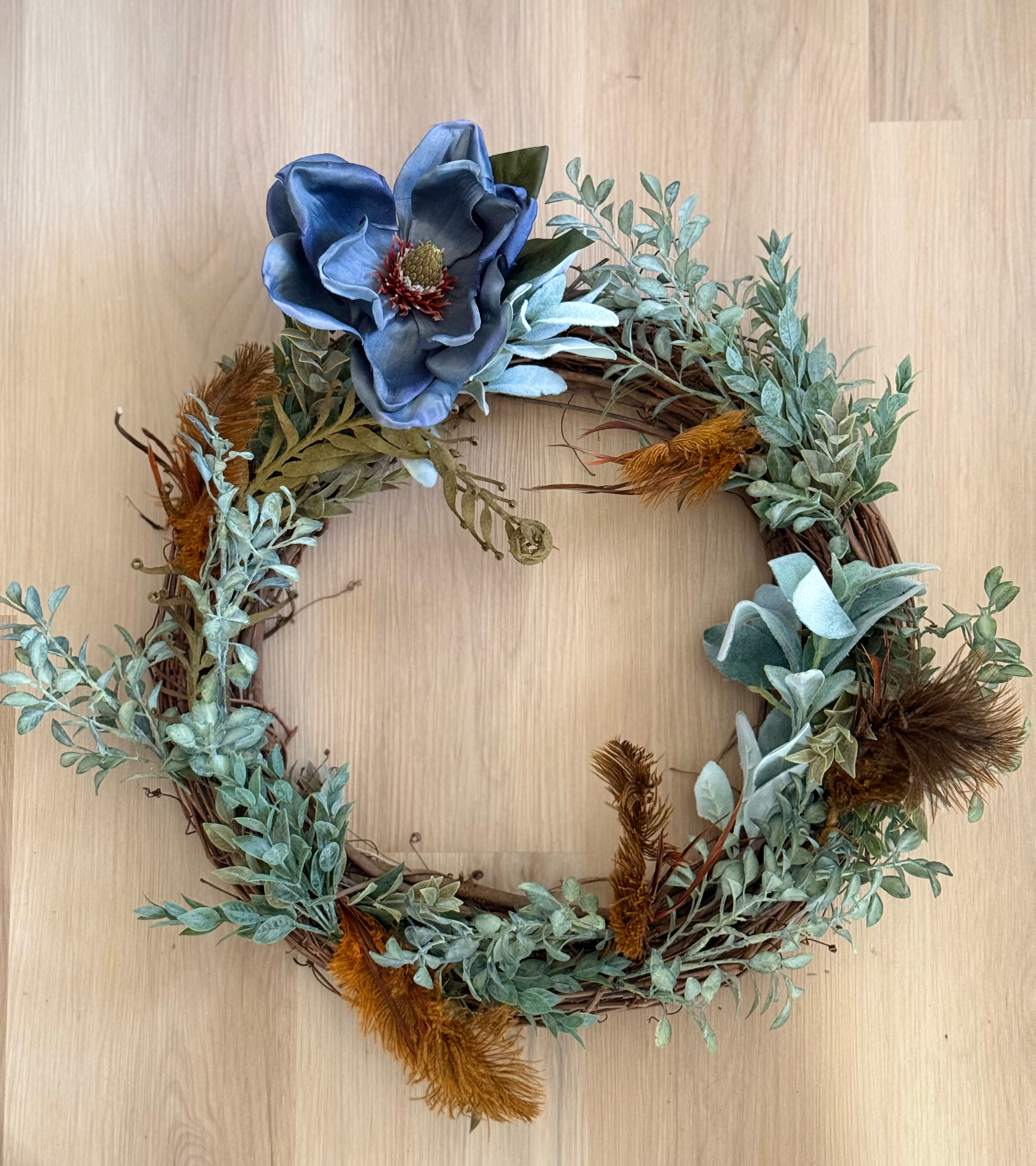 Elegant Mini Wreath for Home Decor - Perfect for Doors, Walls, and Seasonal Celebrations