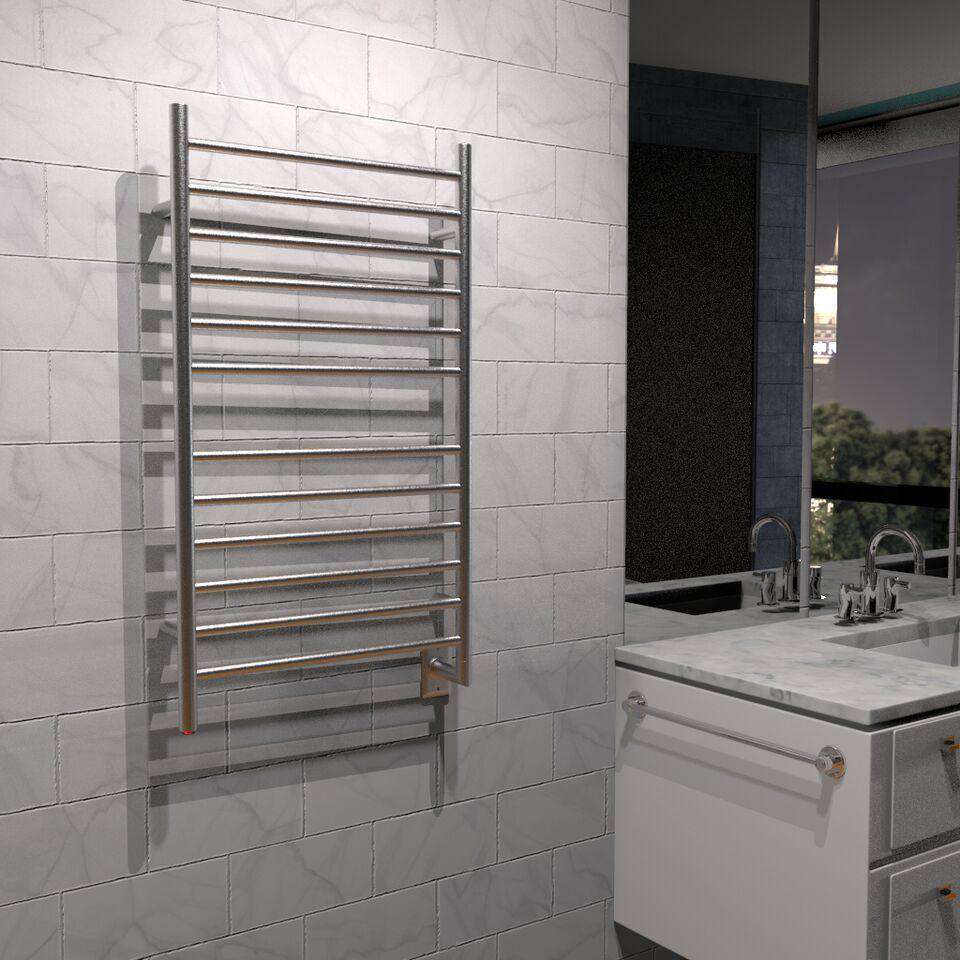 Amba Radiant Large Plug-in & Hardwired Bathroom Towel Warmer - 23.6