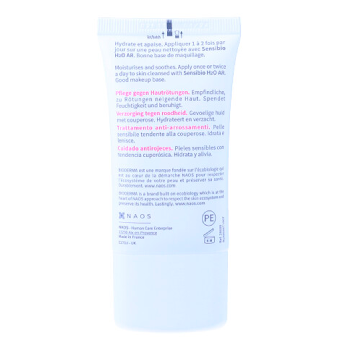 Sensibio AR Soothing Micellar Water 40ml - Gentle Makeup Remover & Cleanser for Sensitive Skin | Perfect for Daily Skincare & Travel