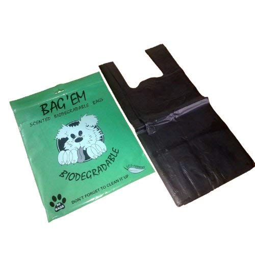Bag'Em Biodegradable Dog Poop Bags - 250 Count Eco-Friendly Dog Waste Bags for Cleanup | Leakproof & Scented Pet Waste Disposal | Perfect for Park Walks, Backyard Cleanup & Travel