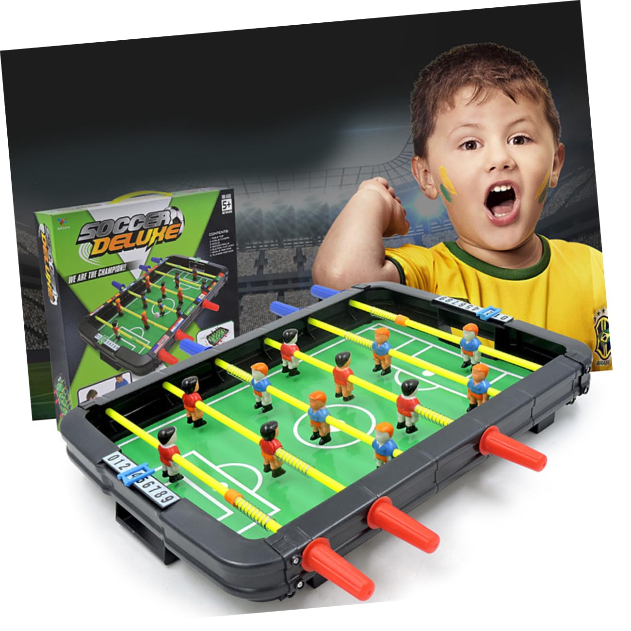 BESPORTBLE Mini Foosball Table Game - Durable Sports Toy for Kids & Family Fun