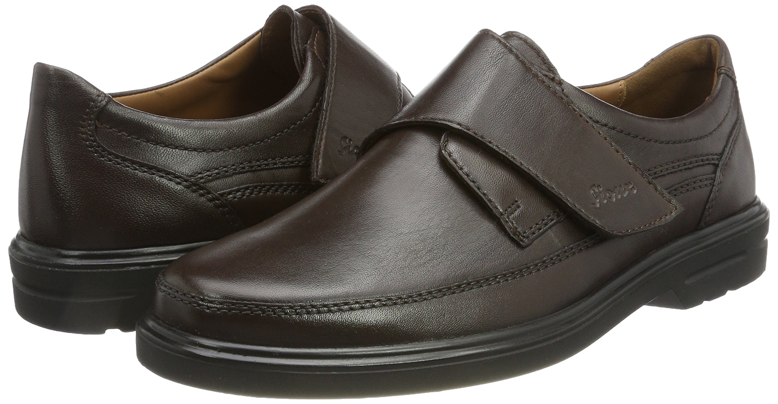 Sioux Men's Parsifal-XXL Loafers - Comfortable Slip-On Shoes for Casual Wear & Office | Premium Leather & Cushioned Insole | Ideal for Business, Travel & Everyday Use
