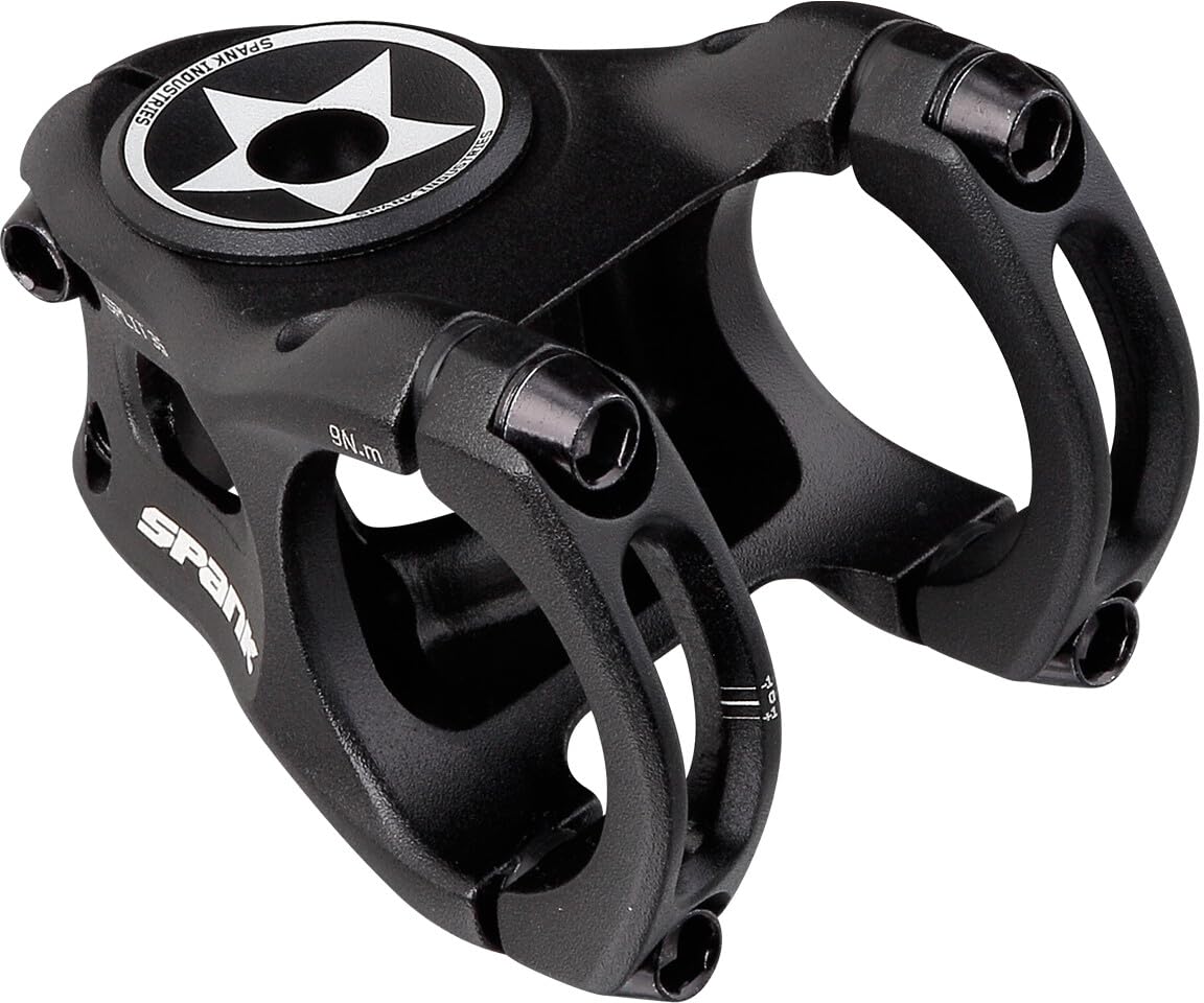High-Performance Spank Split 35 Stem - 35mm, 40mm, 45mm & 50mm Sizes - Optimized for Single Crown Forks & Handlebars - Perfect for MTB, Downhill & Enduro Riding