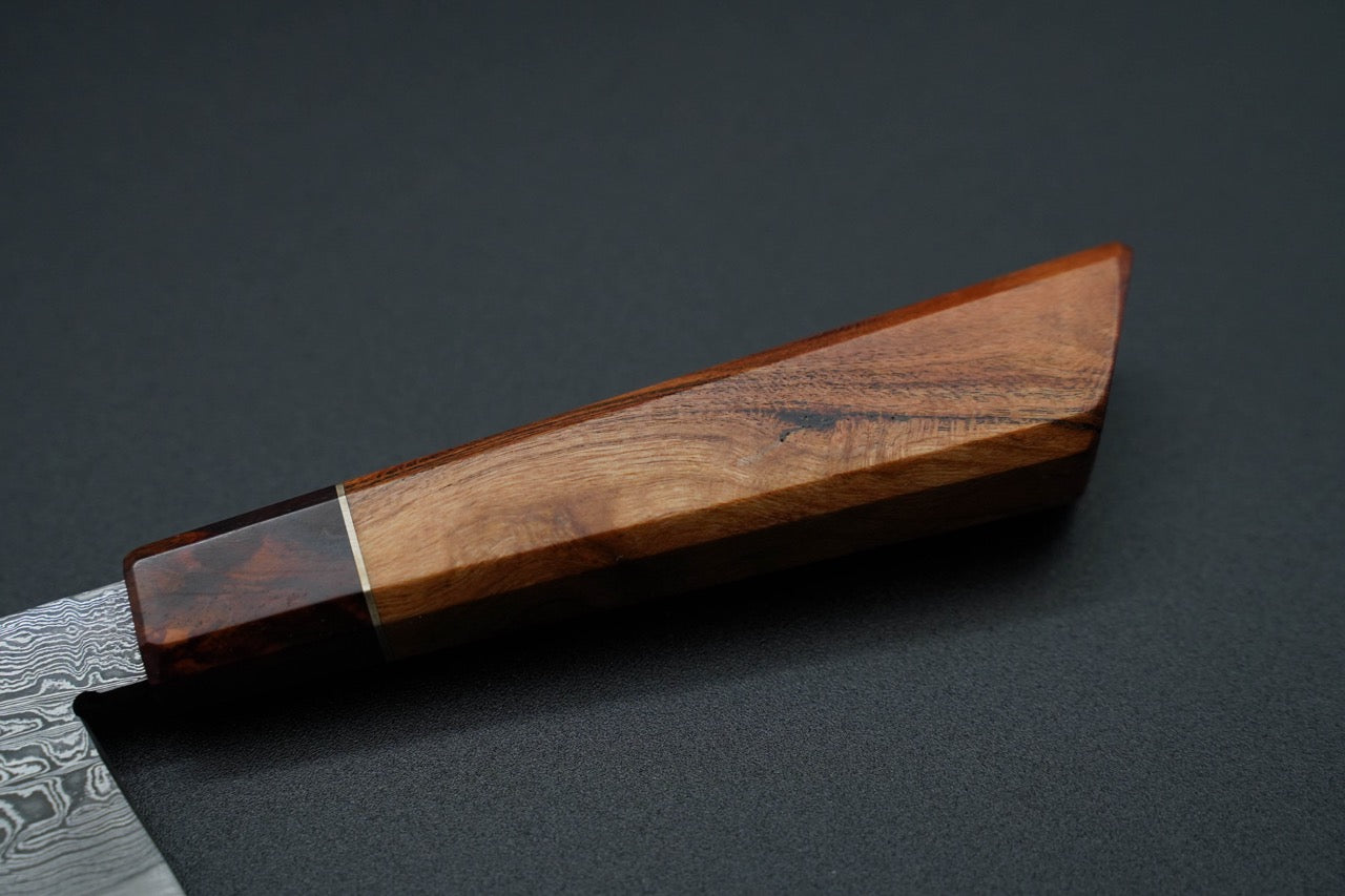 Premium Fudo Forge 175mm K-Tip Gyuto Japanese Chef Knife by Erich Orris #1217 - Perfect for Sushi, Meat Slicing & Precision Vegetable Cutting