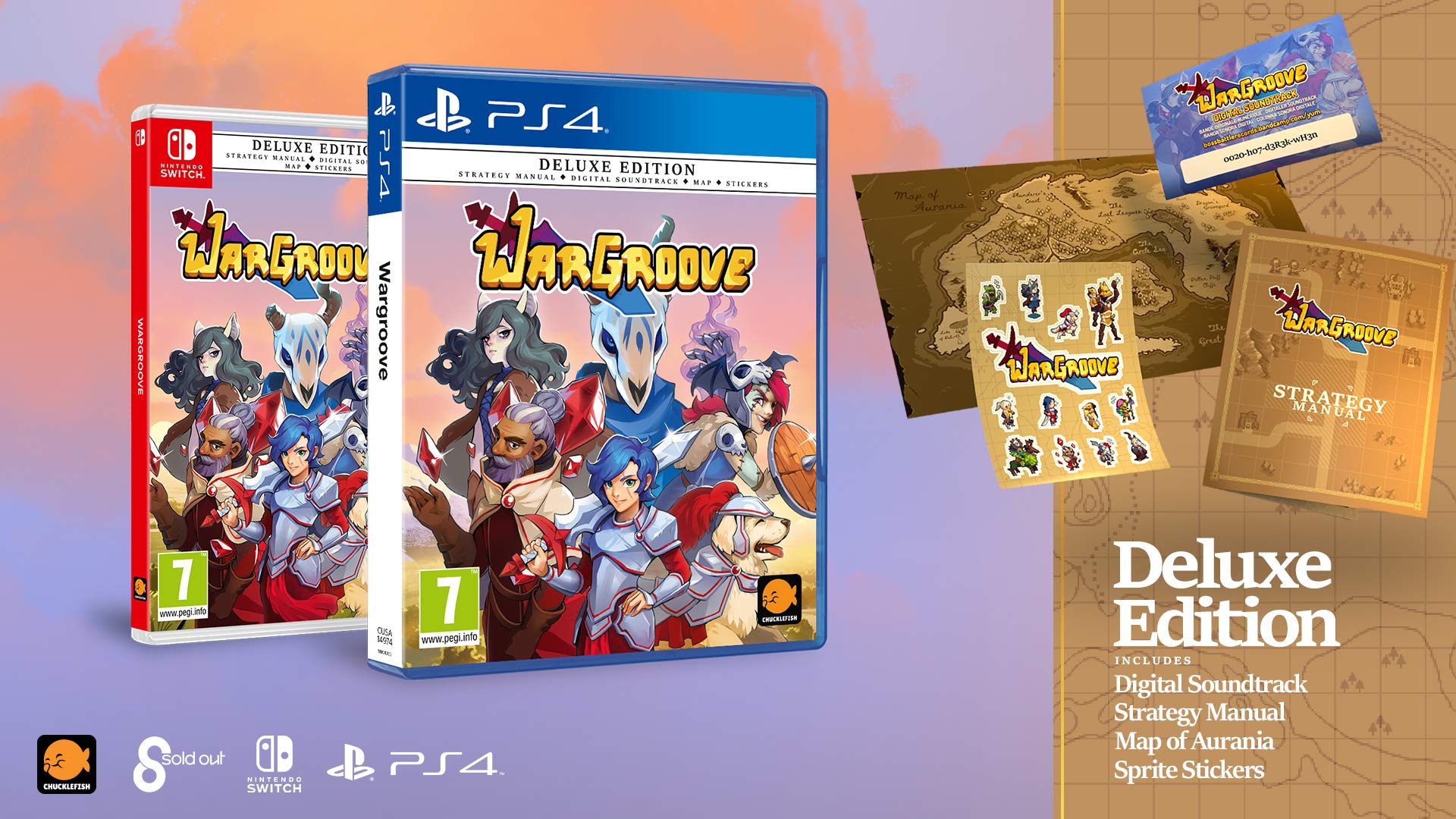 Wargroove Deluxe Edition for Nintendo Switch - Tactical Strategy Game with Multiplayer Mode | Perfect for Home Entertainment and Travel Gaming