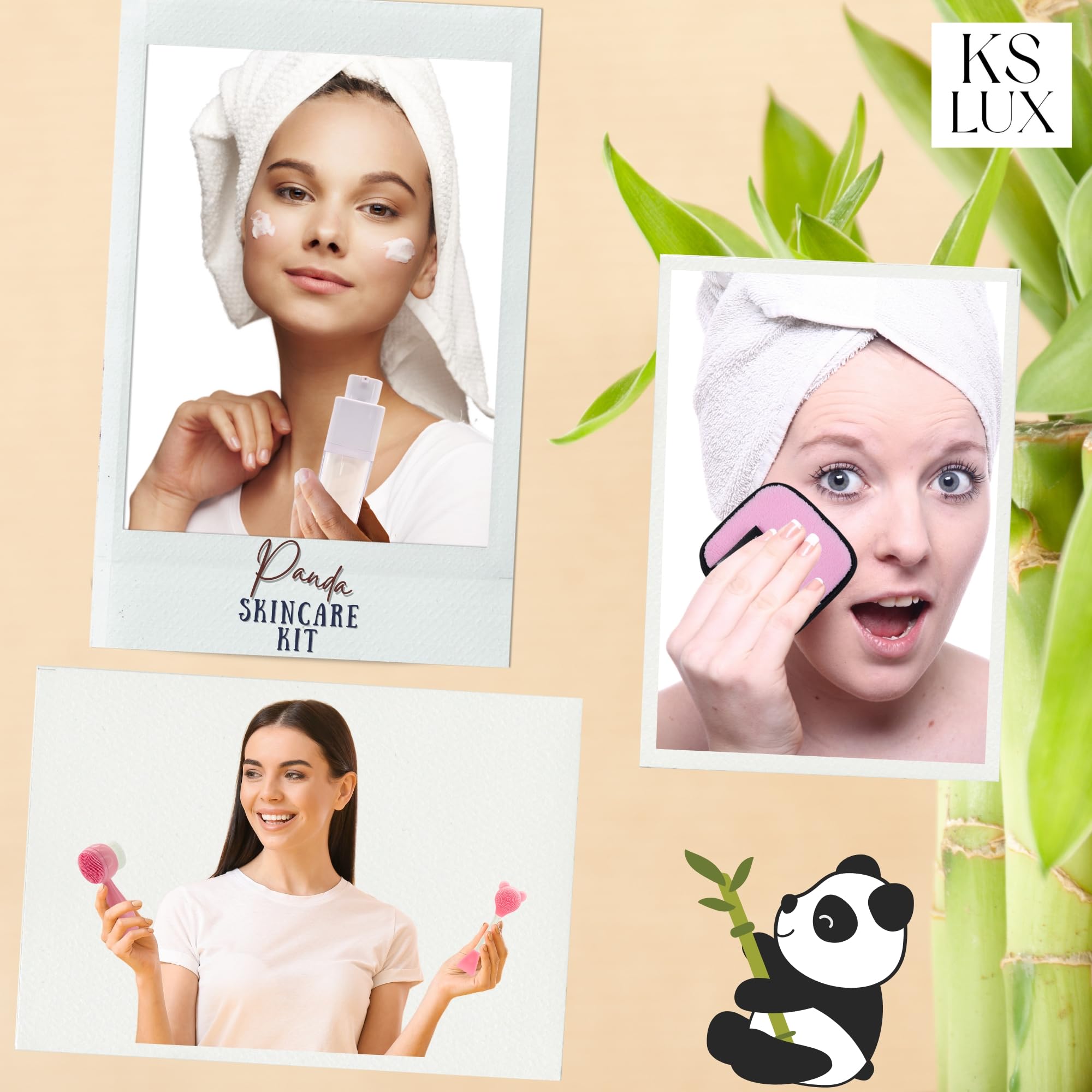 Korean Skincare Gift Set for Women - Complete Face Care Kit with Original Beauty Accessories | Perfect for Daily Skincare Routine & Spa Day at Home