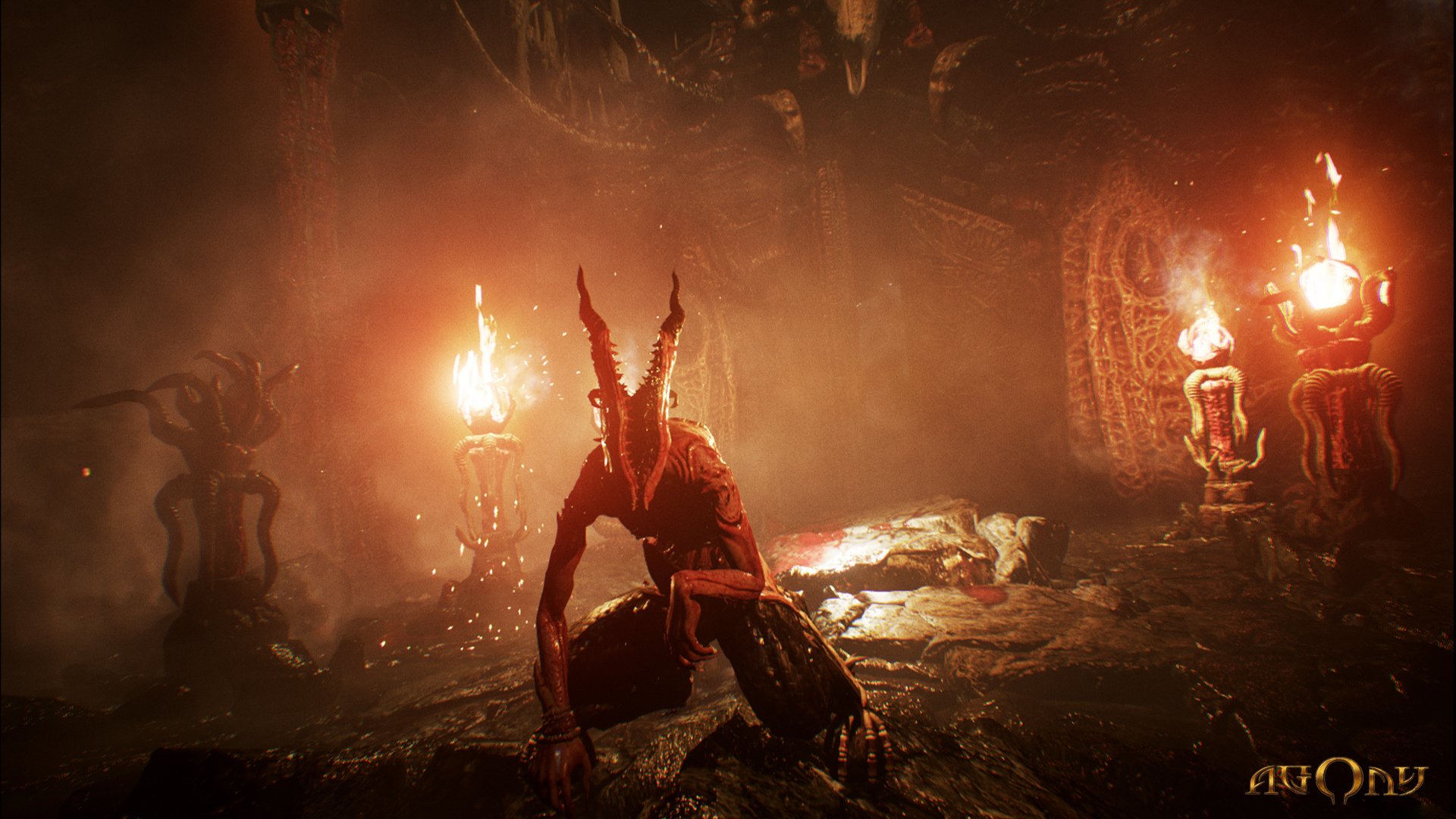 Agony - PlayStation 4 Horror Game | Psychological Thriller Survival Game | Perfect for Halloween Gaming & Scary Game Nights
