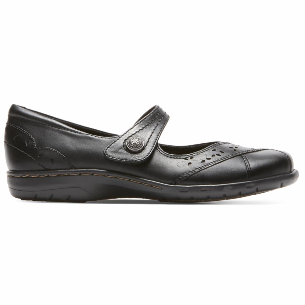 Cobb Hill Women's Penfield Petra Black Leather Ankle Boots - Comfortable & Stylish for Work, Travel & Everyday Wear