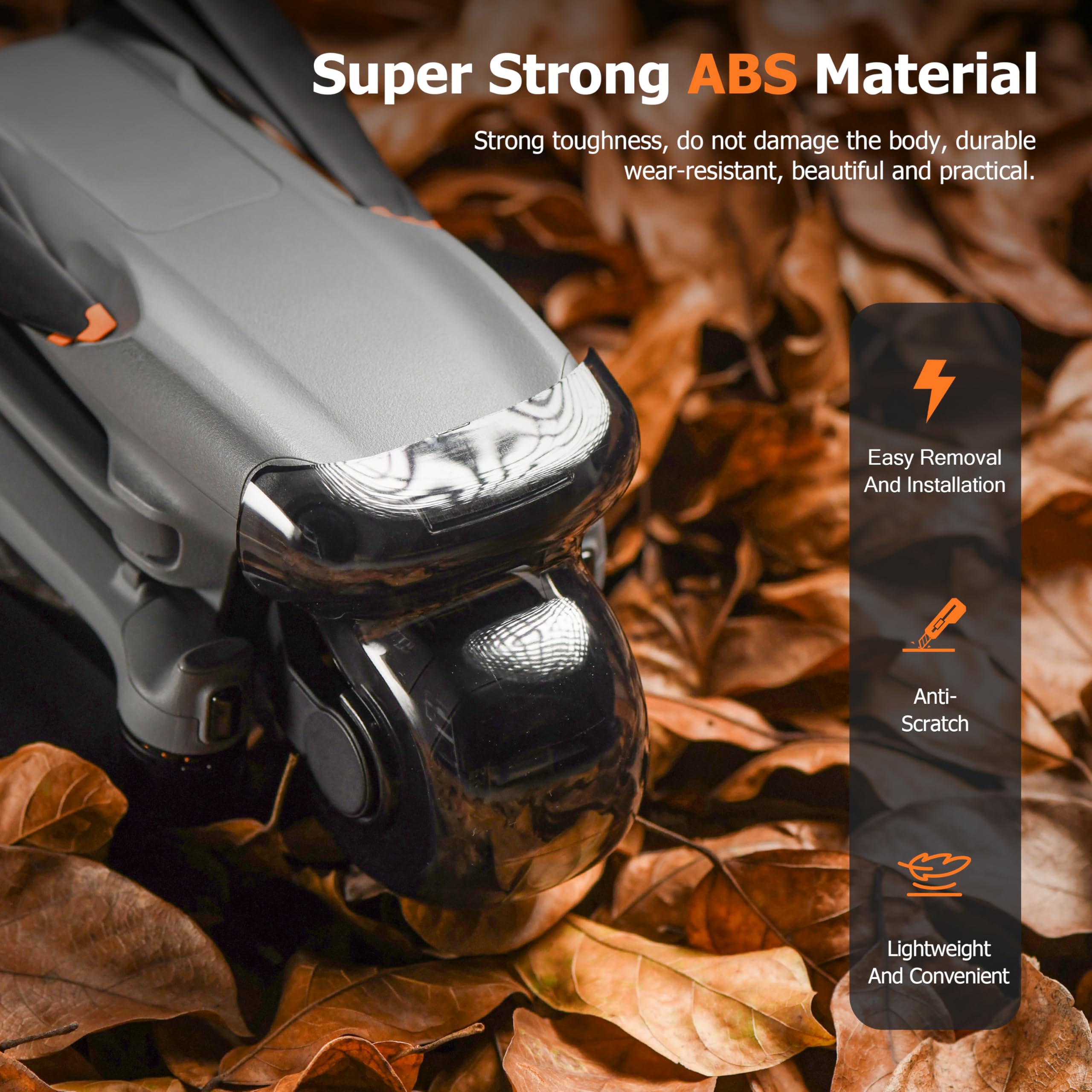 DJI Air 3s Gimbal Protector & Lens Cover - Anti-Collision Sensor Protection for DJI Air 3 Drone Accessories - Perfect for Aerial Photography and Obstacle Avoidance