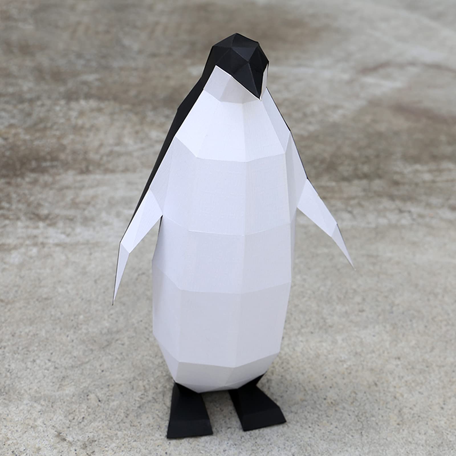 3D Penguin Paper Trophy DIY - Creative Origami Puzzle for Party Decor