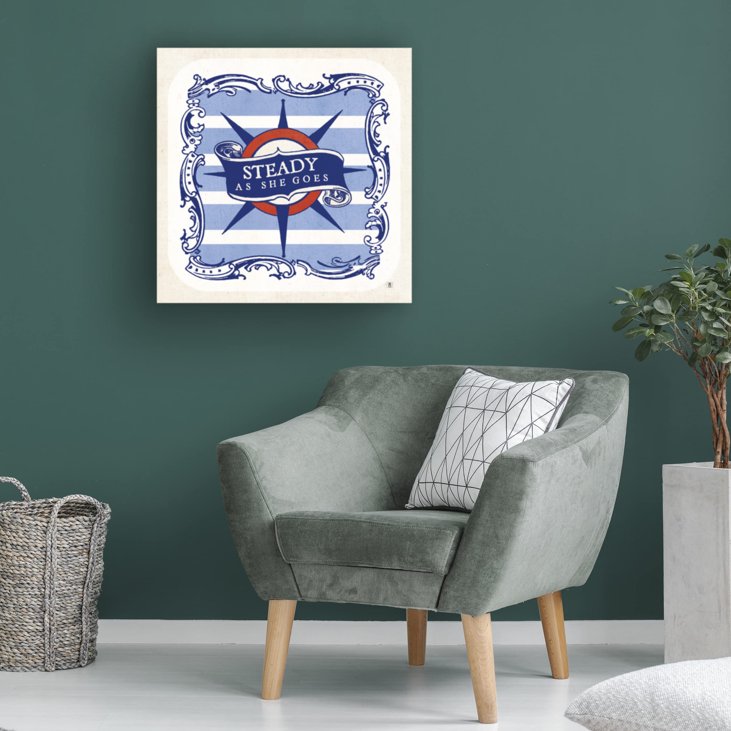 Trademark Fine Art 'Garden Delight IV' Canvas Wall Art by Emily Adams - Floral Home Decor for Living Room, Bedroom & Office