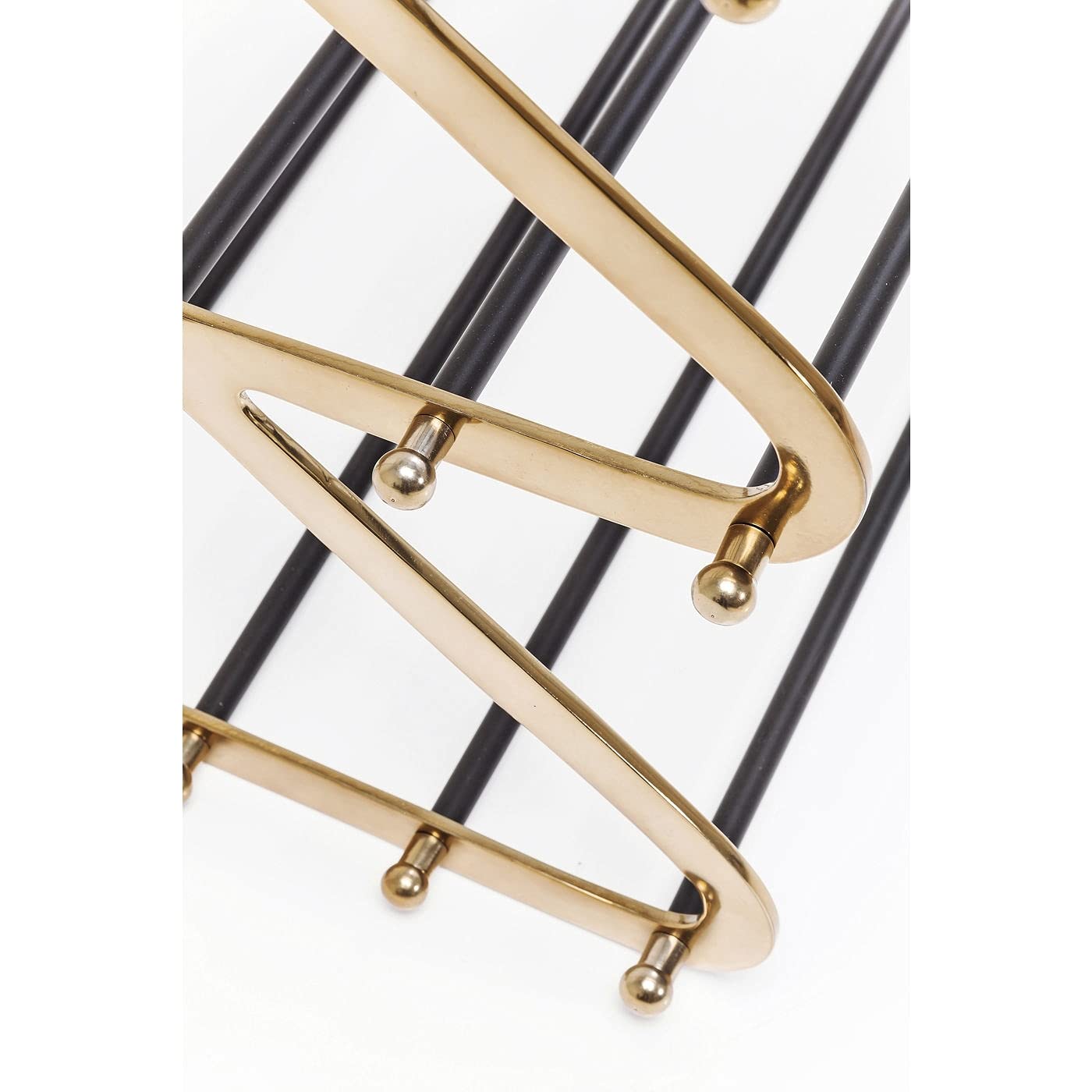 3-Tier Aluminum Shoe Rack Organizer - Black/Gold, Holds 12 Pairs of Shoes, Space-Saving Storage for Hallway & Entryway (55x84x34cm) - Perfect for Small Spaces & Apartment Living