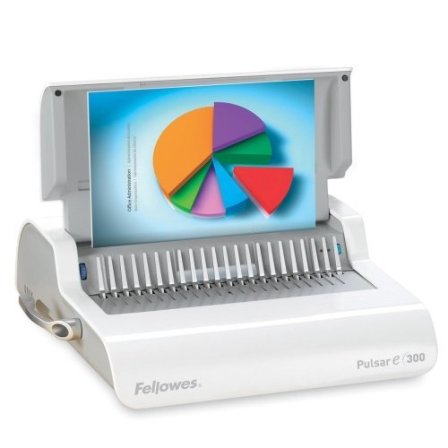 Fellowes Pulsar E Comb Binding Machine - Electric 3:1 Pitch Binding System for Office, School, and Home Documents - Perfect for Reports, Presentations, and Manuals