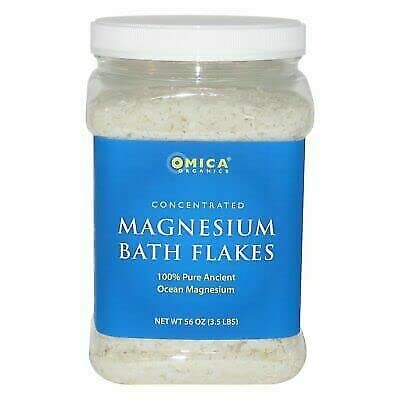Pure Magnesium Bath Flakes for Relaxation & Muscle Recovery - 3.5 lb | Epsom Salt Alternative for Stress Relief, Better Sleep & Skin Health | Perfect for Spa, Post-Workout & Self-Care Routines