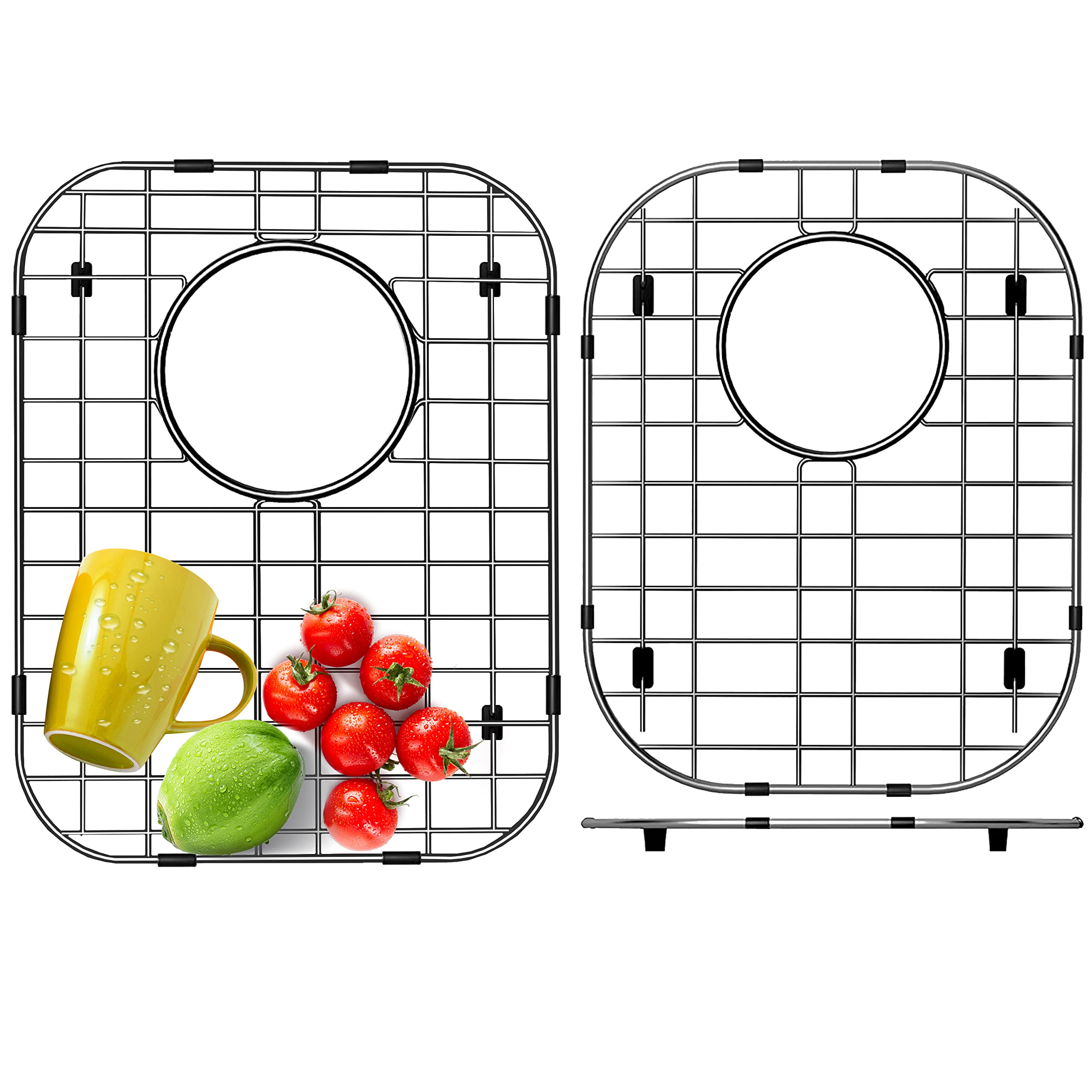 Stainless Steel Kitchen Sink Protector Set (13