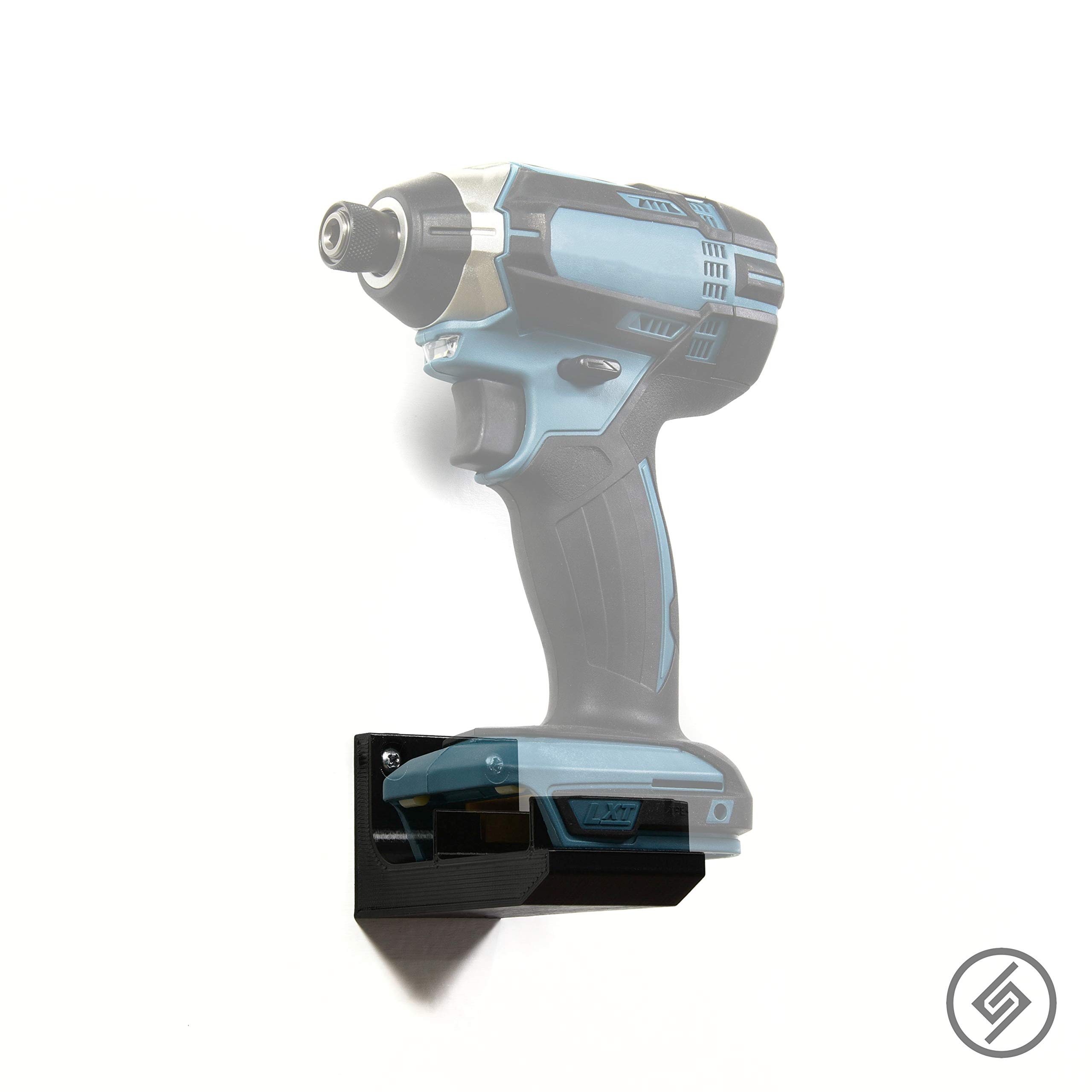 Spartan Mounts for Makita 12V Tools - Wall Mounted Hook Holder for Power Tool Storage | Strong Low Profile Bracket for Garage & Workshop Organization | Perfect for DIY Craft Room & Home Improvement Projects | Easy Access Tool Display System
