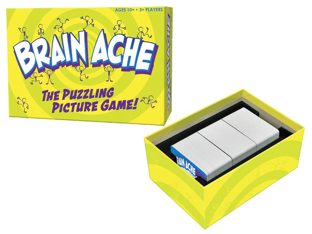 Brain Ache - Challenging Picture Puzzle Game for Adults & Teens | Fun Family Game Night & Party Activity | Improve Memory & Problem-Solving Skills