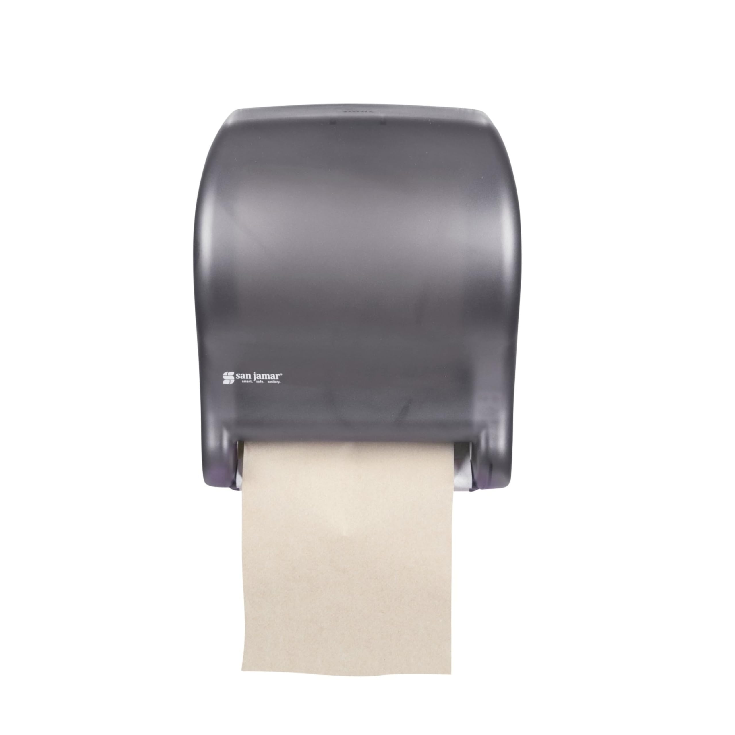 San Jamar Classic Smart Essence Plastic Paper Towel Dispenser - Black Pearl, 10 x 14.5 x 12.5 Inches - Bathroom & Kitchen Towel Holder for Countertop, Wall Mount - Hygienic & Space-Saving Solution for Homes, Offices & Restaurants