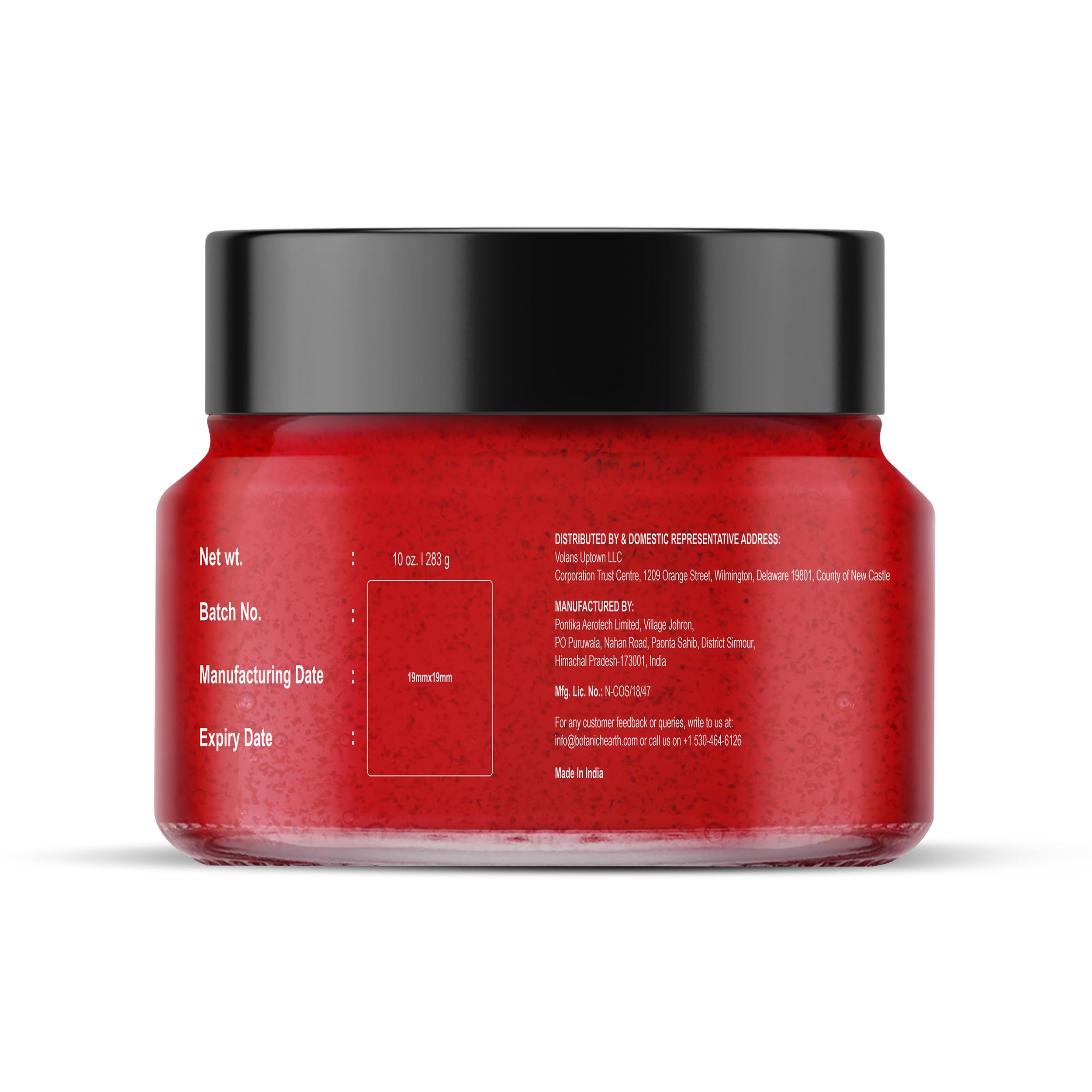 Botanic Hearth Hibiscus & Raw Sugar Body Scrub - 10oz Natural Exfoliator for Hydration, Stretch Marks, Acne, Cellulite & Skin Renewal | Vegan, Cruelty-Free Skincare for Dry, Sensitive Skin | Perfect for Shower, Spa & Self-Care Rituals