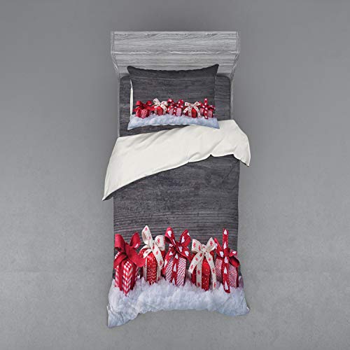 Vermilion White Dimgray