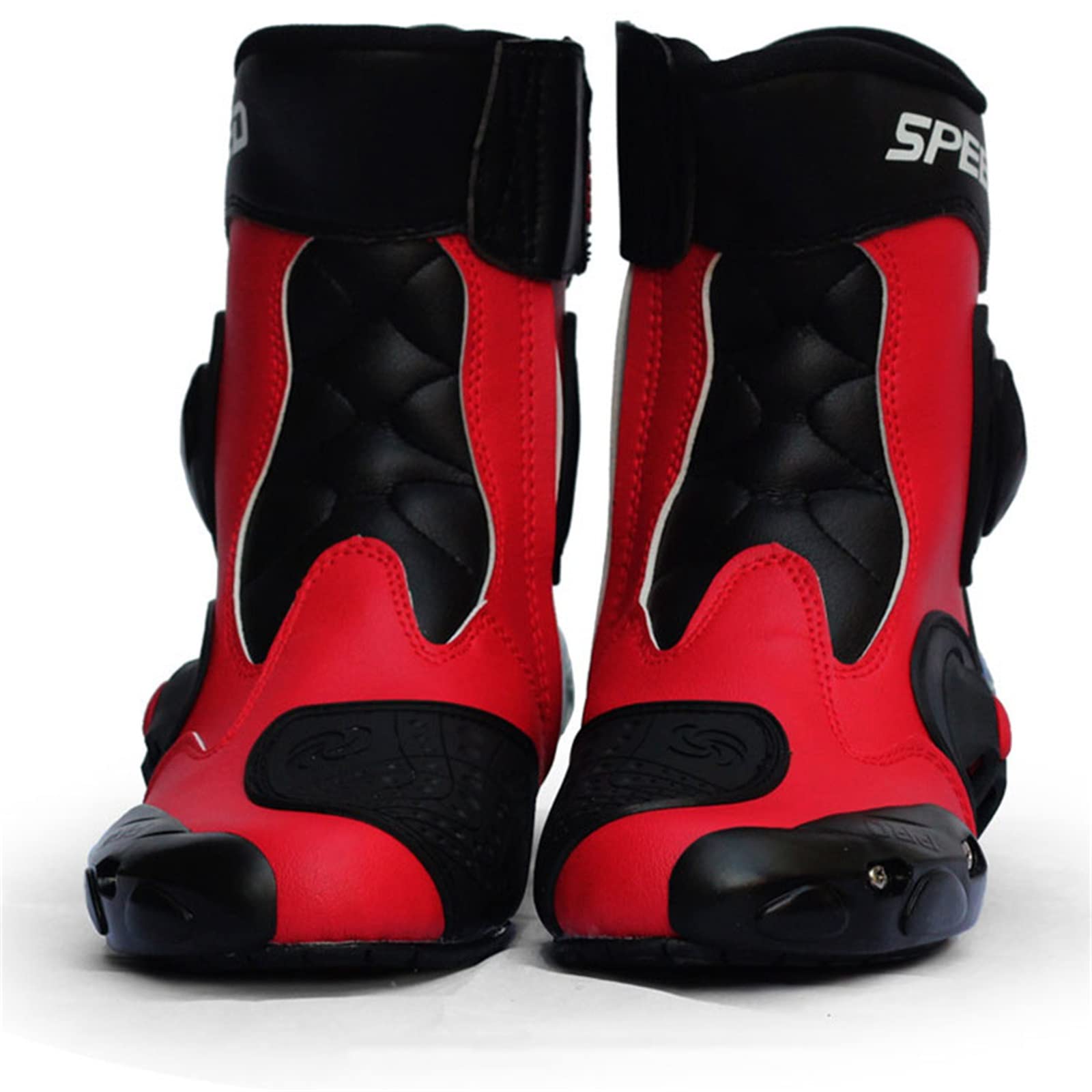 Men's Safety Anti-Slip Motorcycle Boots - Protective High Ankle Biker Boots with Armor for Comfort & Stability - Perfect Gifts for Riders - Ideal for Long Rides, Commuting & Adventure Motorcycling