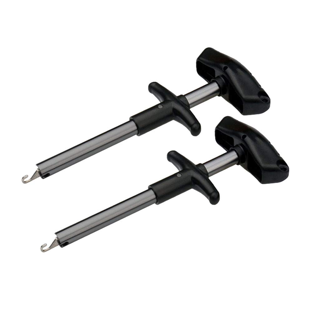 Yoaa 2-Piece Aluminum Fish Hook Remover - Portable & Safe for Easy Fishing