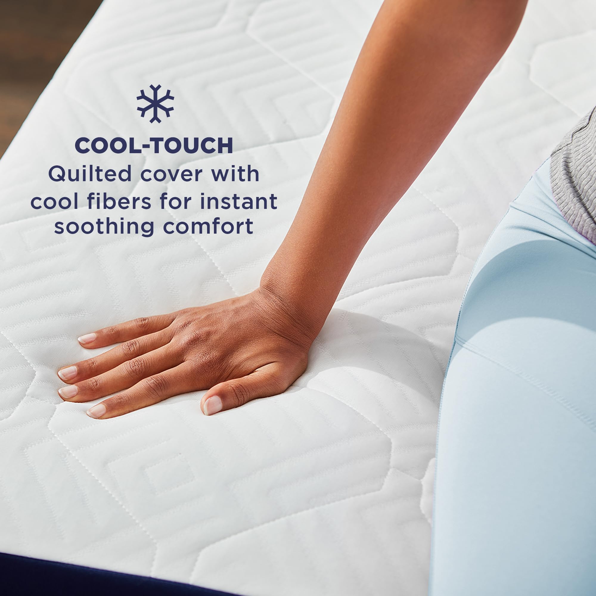 Sleep Innovations Marley Hybrid 10 Inch Cooling Gel Memory Foam & Innerspring Mattress - Cal King Size, Medium Firm Support, Bed in a Box for Cool & Comfortable Sleep - Perfect for Hot Sleepers & Back Pain Relief