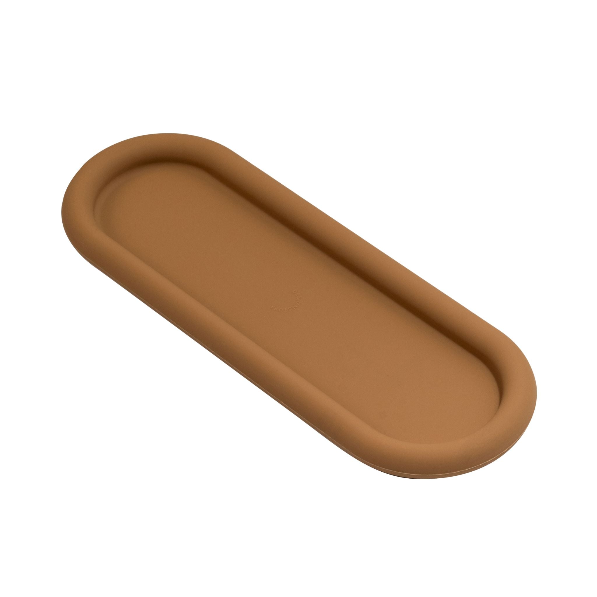 DESIGNSTUFF Bubble Silicone Tray - 35cm Camel Color - Perfect for Ice Cubes, Chocolate Molds & DIY Soap Making