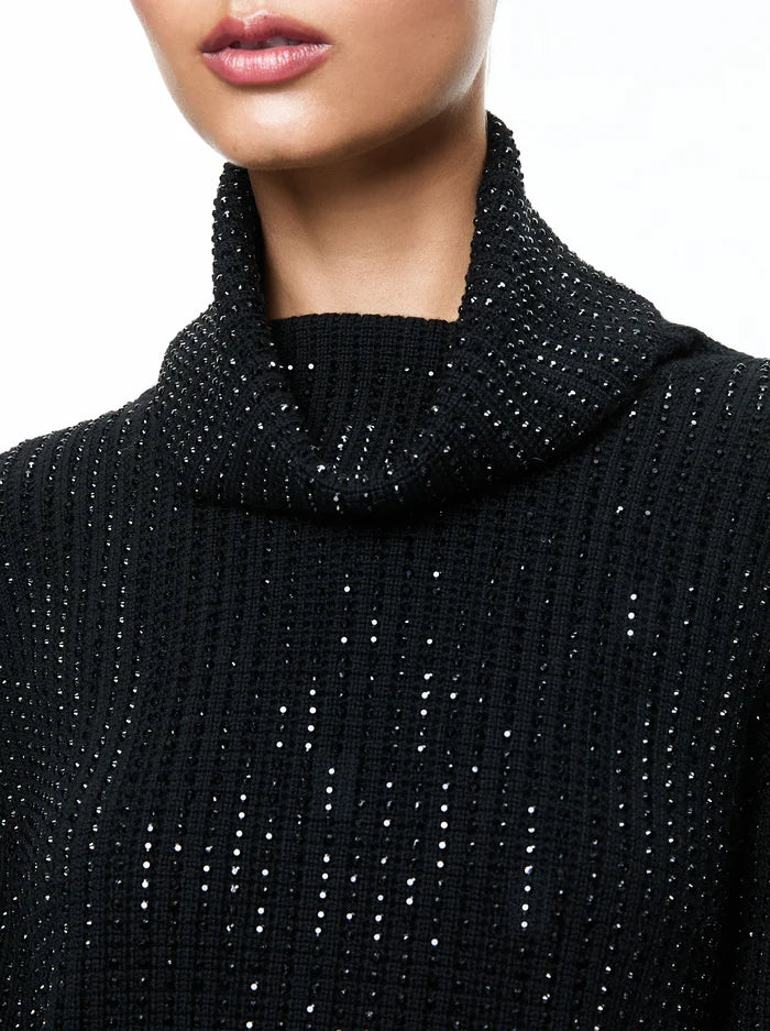 Corin Stone Pullover Sweater for Women - Soft & Cozy Black Knit Top for Fall & Winter | Perfect for Casual Outfits, Layering & Cold Weather Fashion