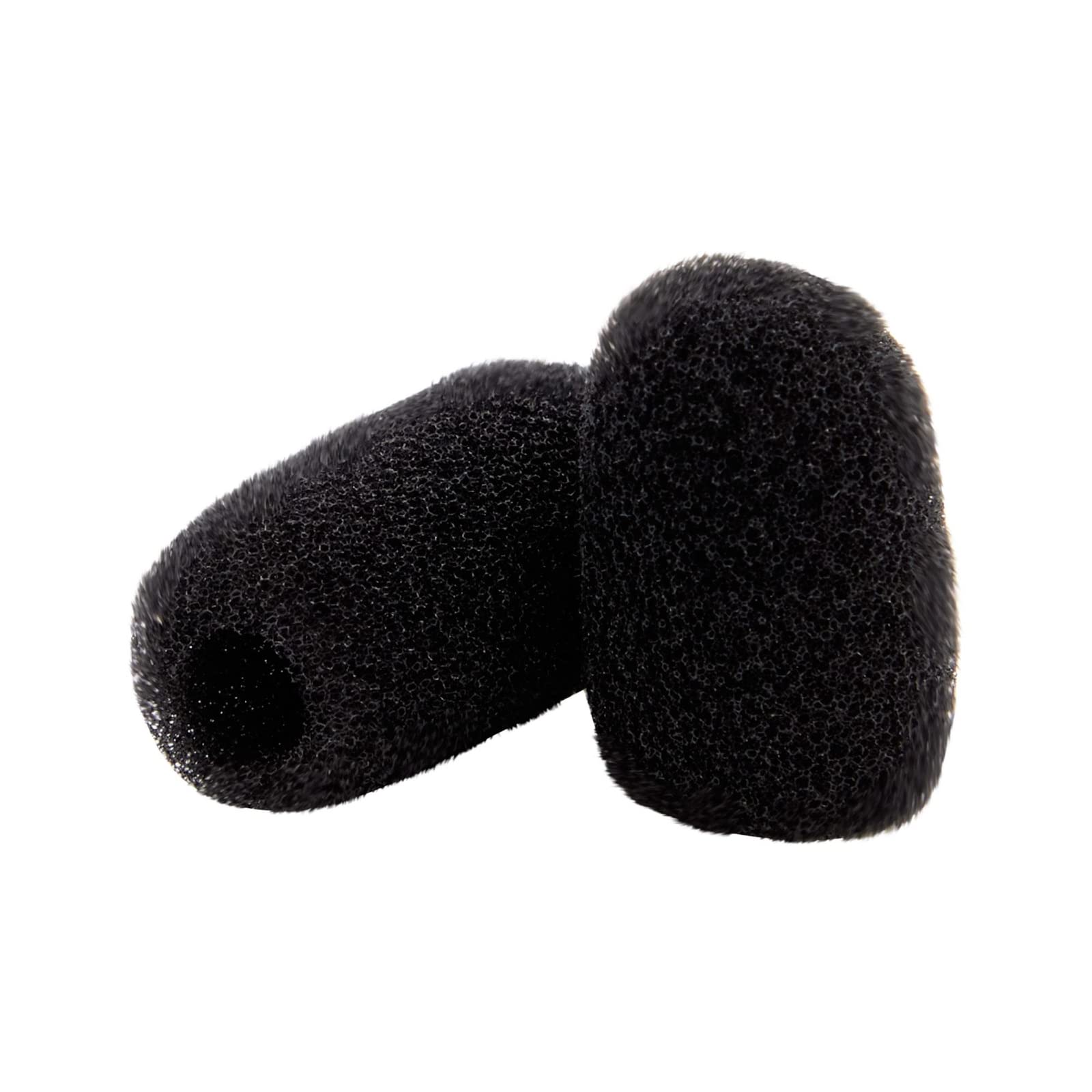 Juvale 24 Pack Black Foam Microphone Windscreen Covers - 0.8 Inch Mini Wind Guard for Lavalier & Lapel Mics, Noise Reduction Muff - Ideal for Podcasting, Interviews, Streaming & Public Speaking