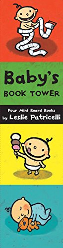 Leslie Patricelli Board Books Set - Baby's First Book Tower for Early Learning & Development | Perfect for Nursery, Playtime & Toddler Gift Ideas