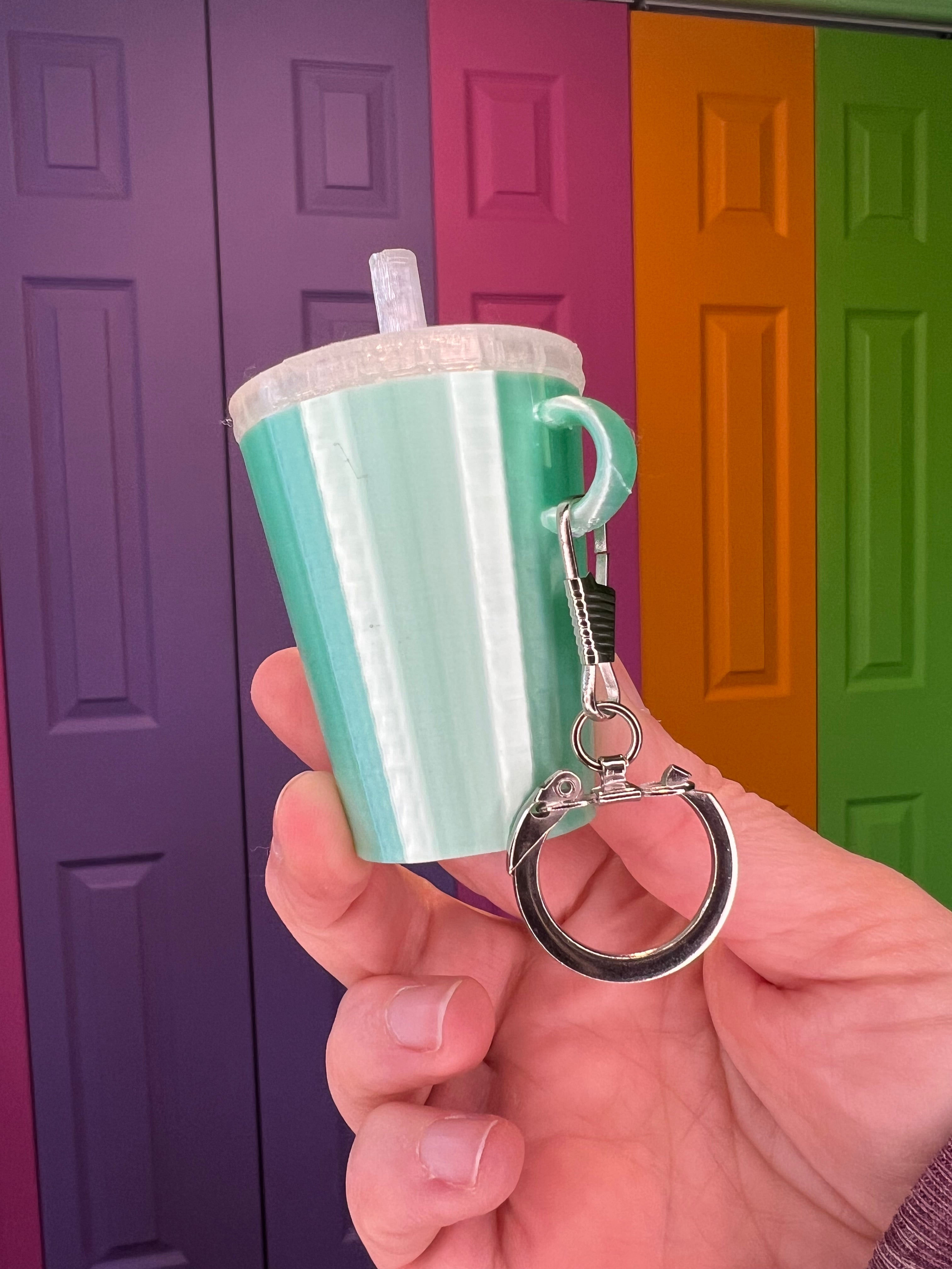 Baja Blast Fidget Toy Clicker Keychain - Stress Relief Sensory Fidget Toy for Kids & Adults - Perfect for ADHD, Anxiety, Office, Travel & Classroom Use