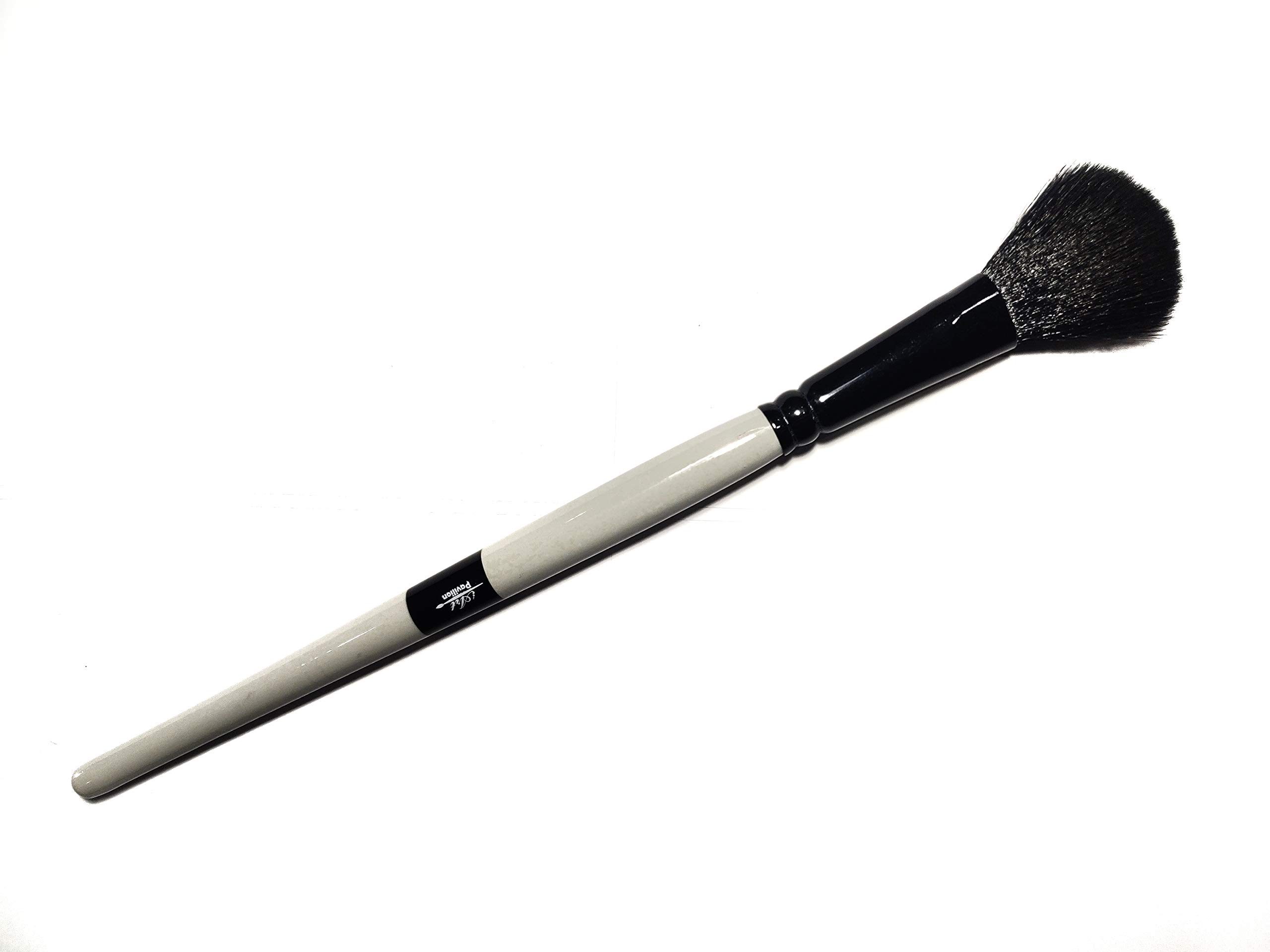 Premium Charcoal Blending Brush for Artists - Soft Bristle Drawing Tool for Charcoal, Pastels & Graphite - Professional Black & Grey Blending Brush (Pack of 1) - Ideal for Sketching, Shading & Art Projects