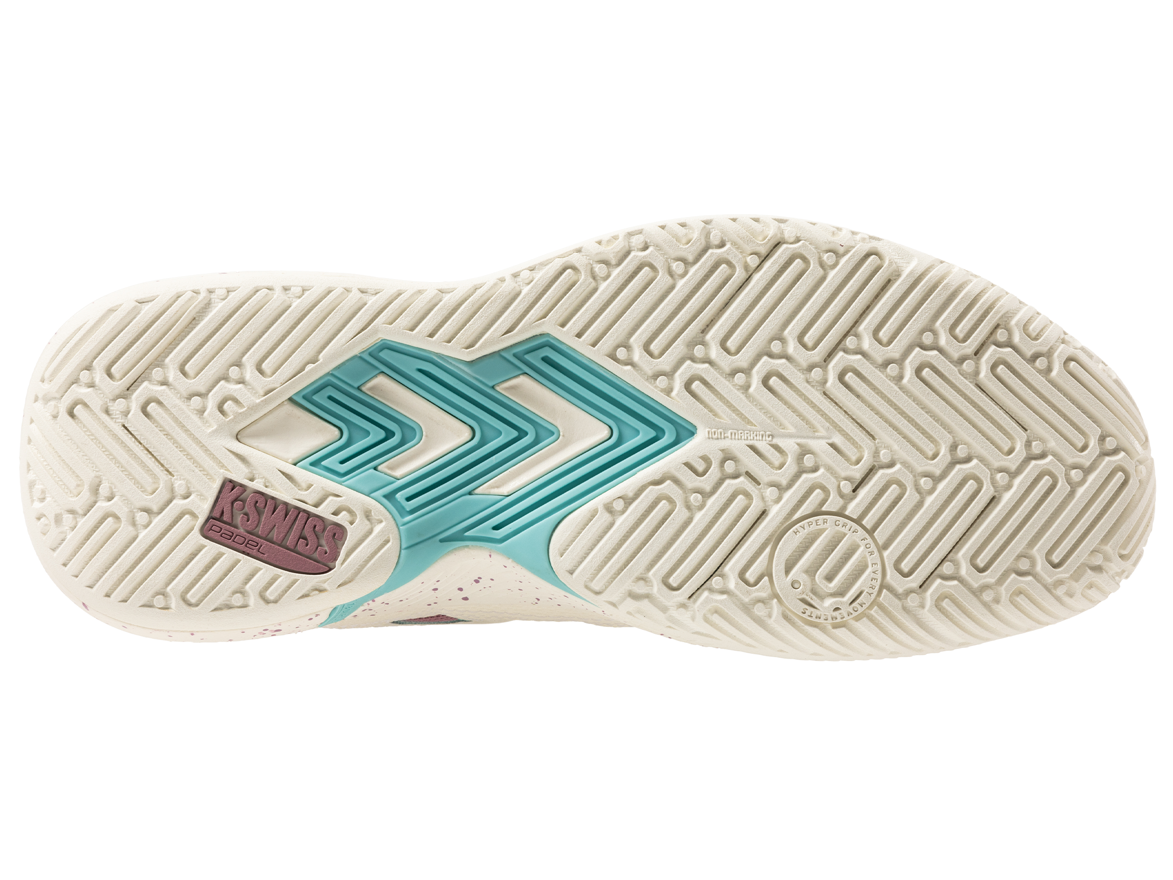 TURA TEAM Padel Racket 94435 966 M - Snow White/Lilac/Pastel Turquoise - Premium Padel Tennis Equipment for Men & Women | Perfect for Competitive Matches & Training Sessions
