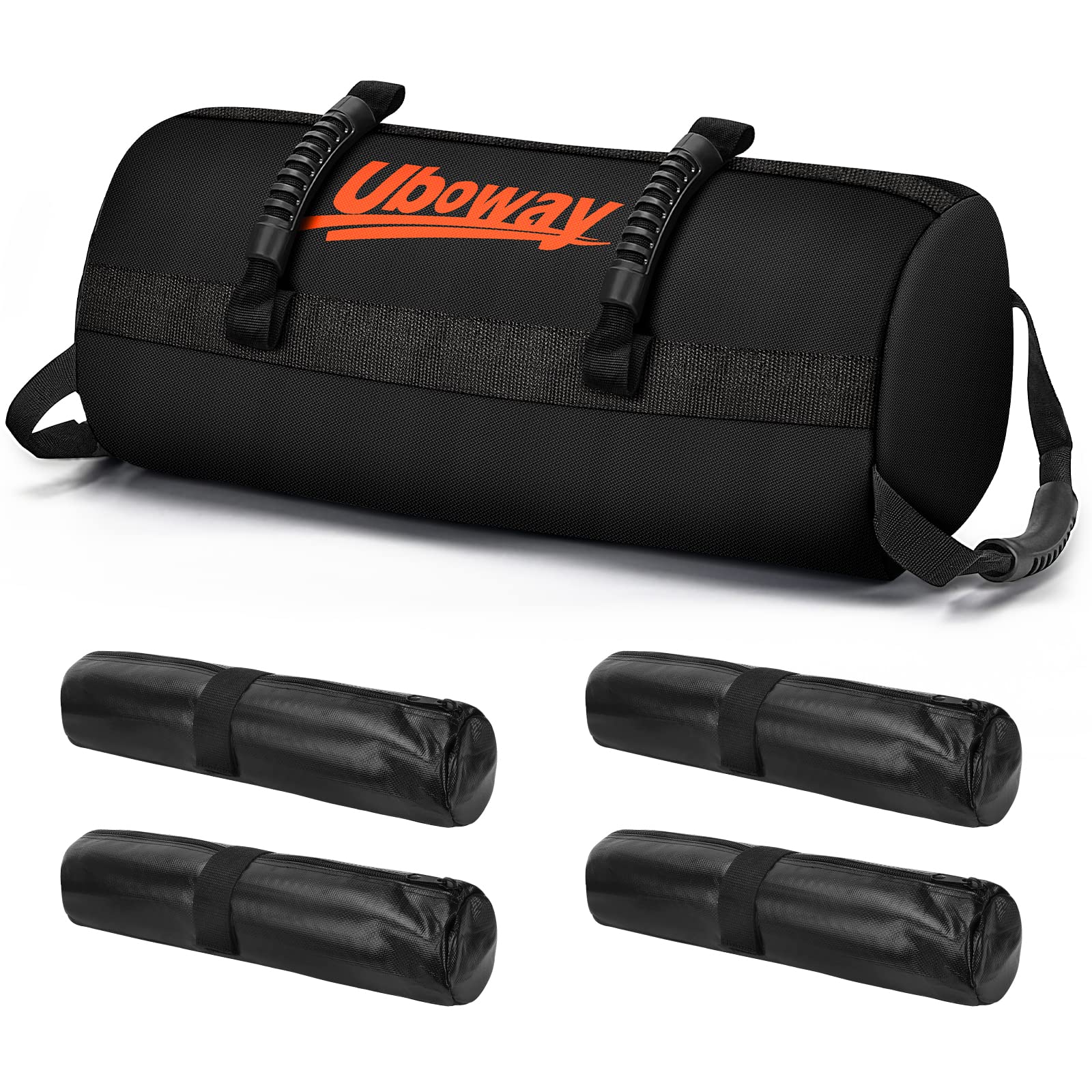 Uboway Adjustable Sandbag for Weight Training - 10-40 LBS Strength Training Equipment with Handles for Home Gym | Perfect for CrossFit, Functional Fitness & Outdoor Workouts